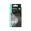 Royal 24 Coffin Glue-On Nail Tips - Sugar Plum (met nagellijm)
