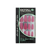 Royal 24 Coffin Glue-On Nail Tips - Pink Bon Bon (met nagellijm)