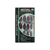 Royal 24 Stiletto Glue-On Nail Tips - Berry Crush (met nagellijm)