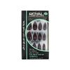 Royal 24 Stiletto Glue-On Nail Tips - Mulled Wine (met nagellijm)