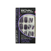 Royal 24 Bling It On Glue-On Nail Tips - Purple (met nagellijm)