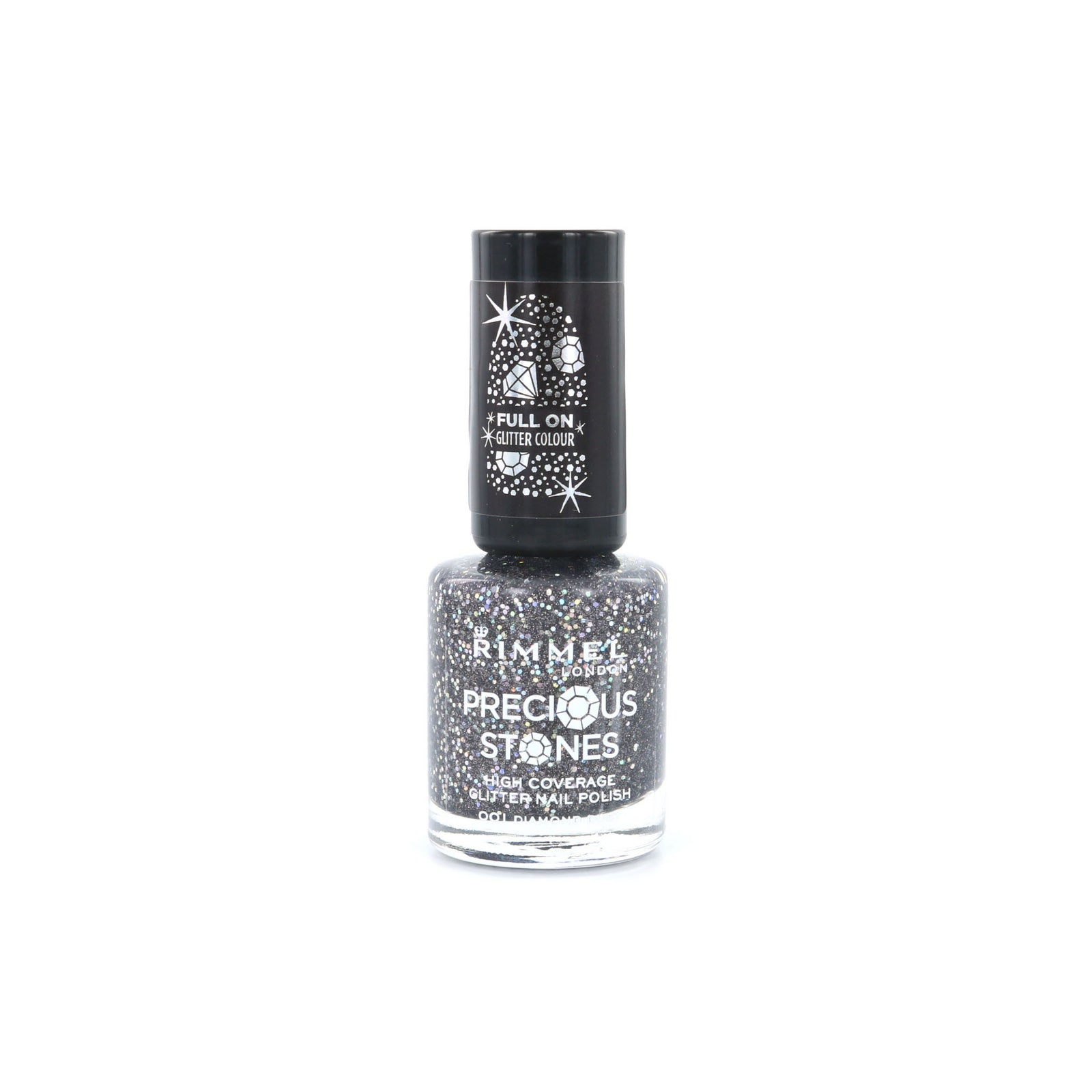 Rimmel Glitter Precious Stones Nagellak - 001 Diamond Dust