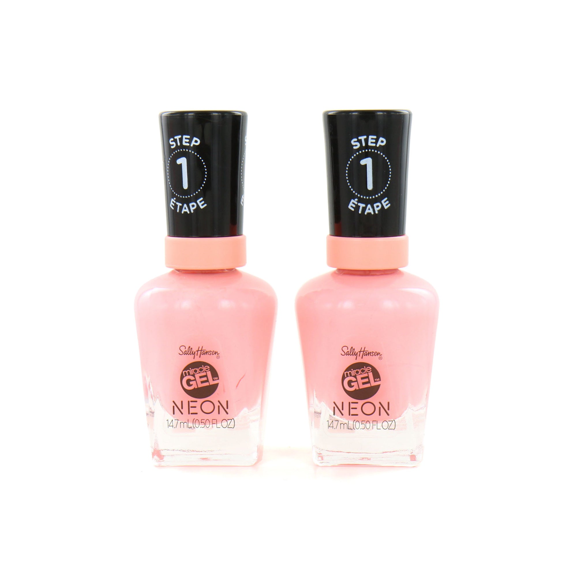 Sally Hansen Miracle Gel Nagellak - 051 Peach Please (2 Stuks)