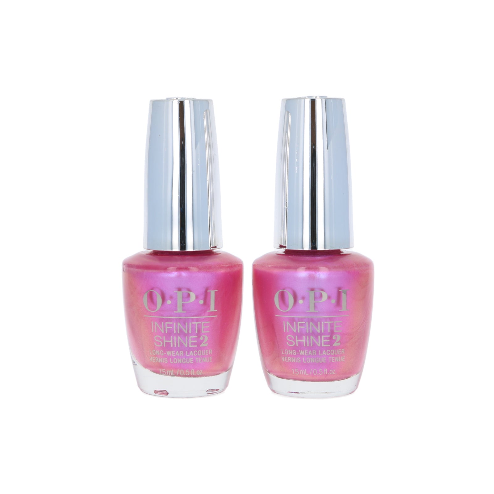 O.P.I Infinite Shine Nagellak - Rainbows in Your Fuchsia (2 stuks)