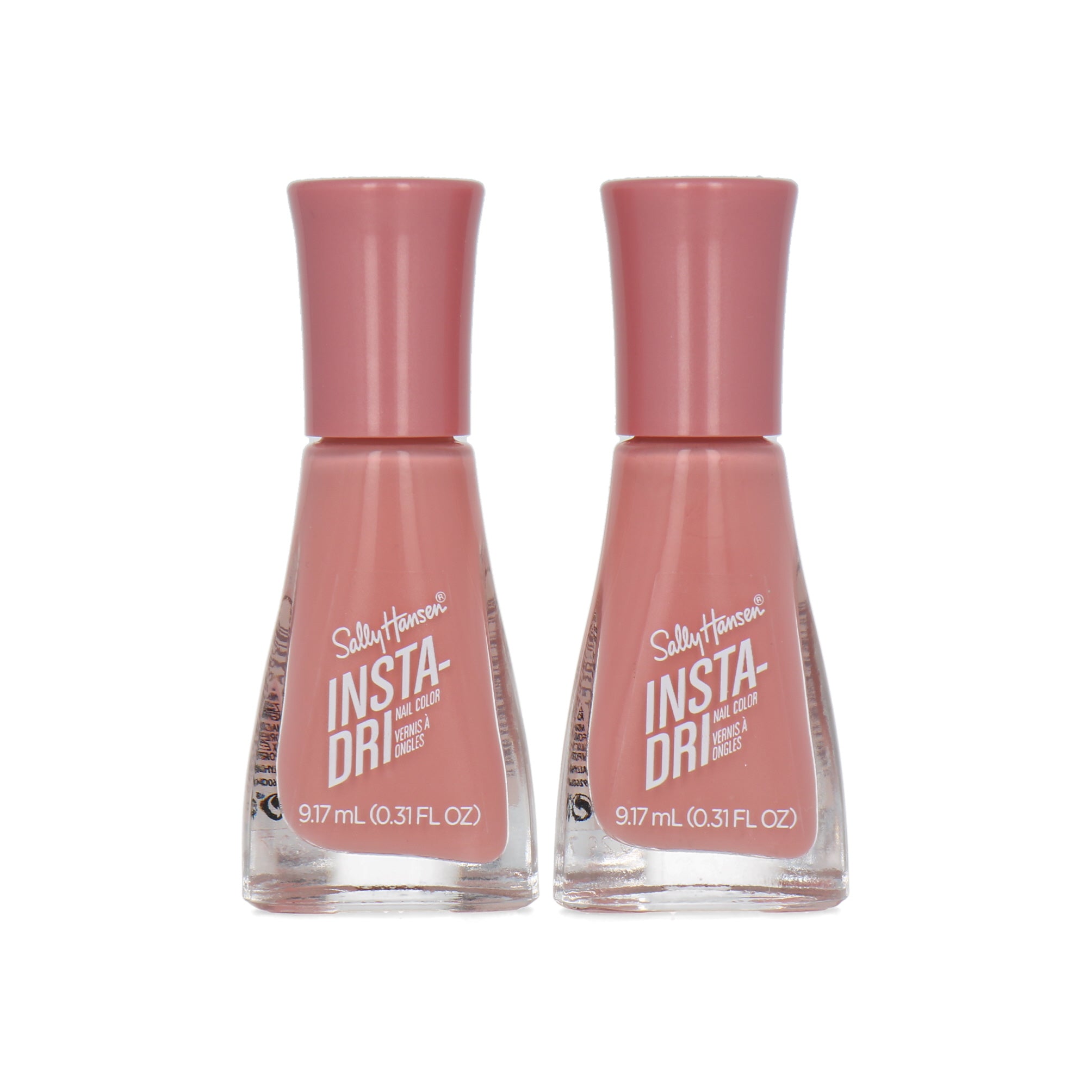 Sally Hansen Insta-Dri Nagellak - 213 Mauve It (set van 2)