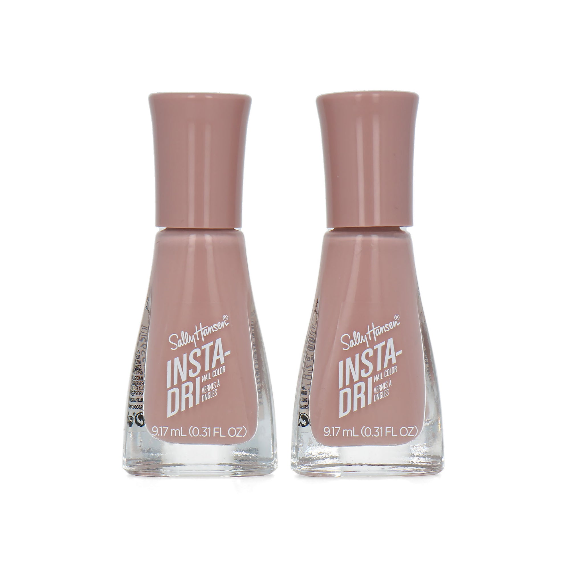 Sally Hansen Insta-Dri Nagellak - 203 Buff And Tumble (set van 2)
