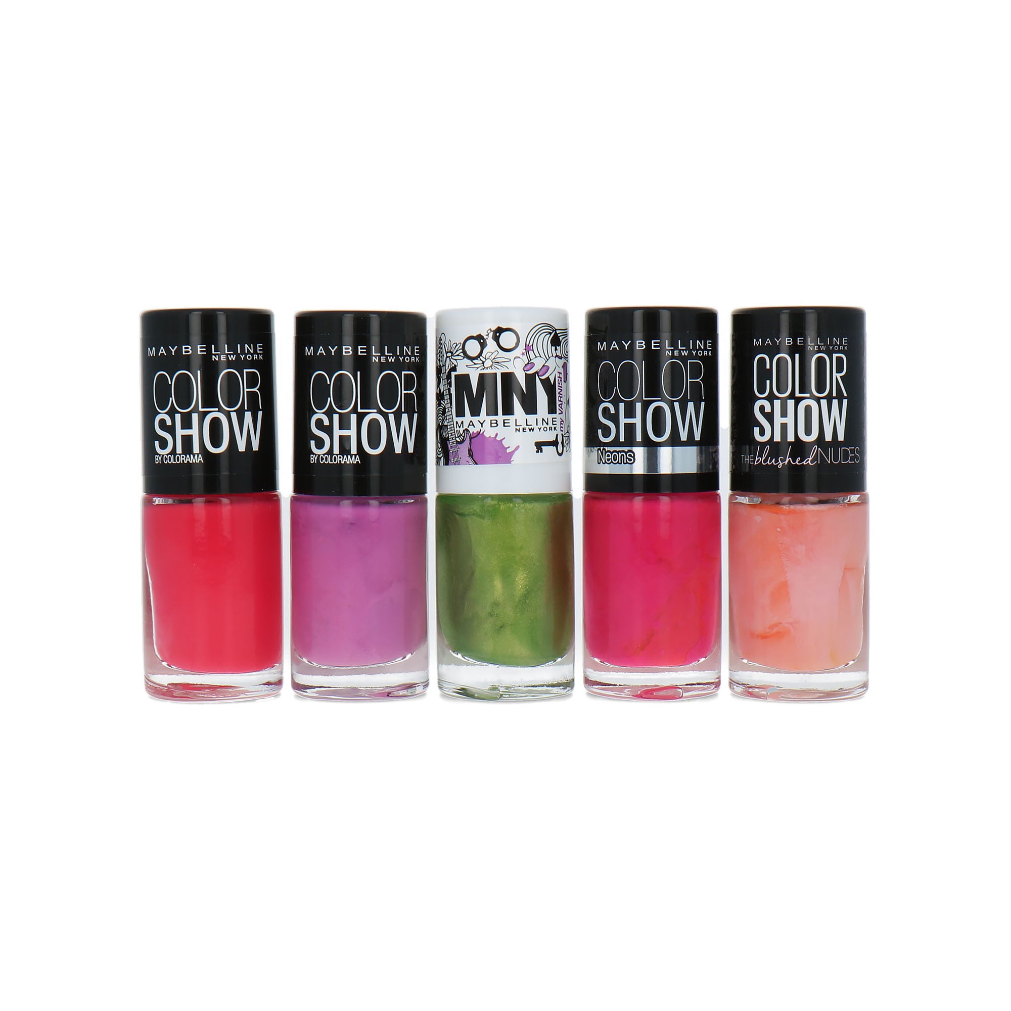 Maybelline Nagellak - Set 3 (5 kleuren)