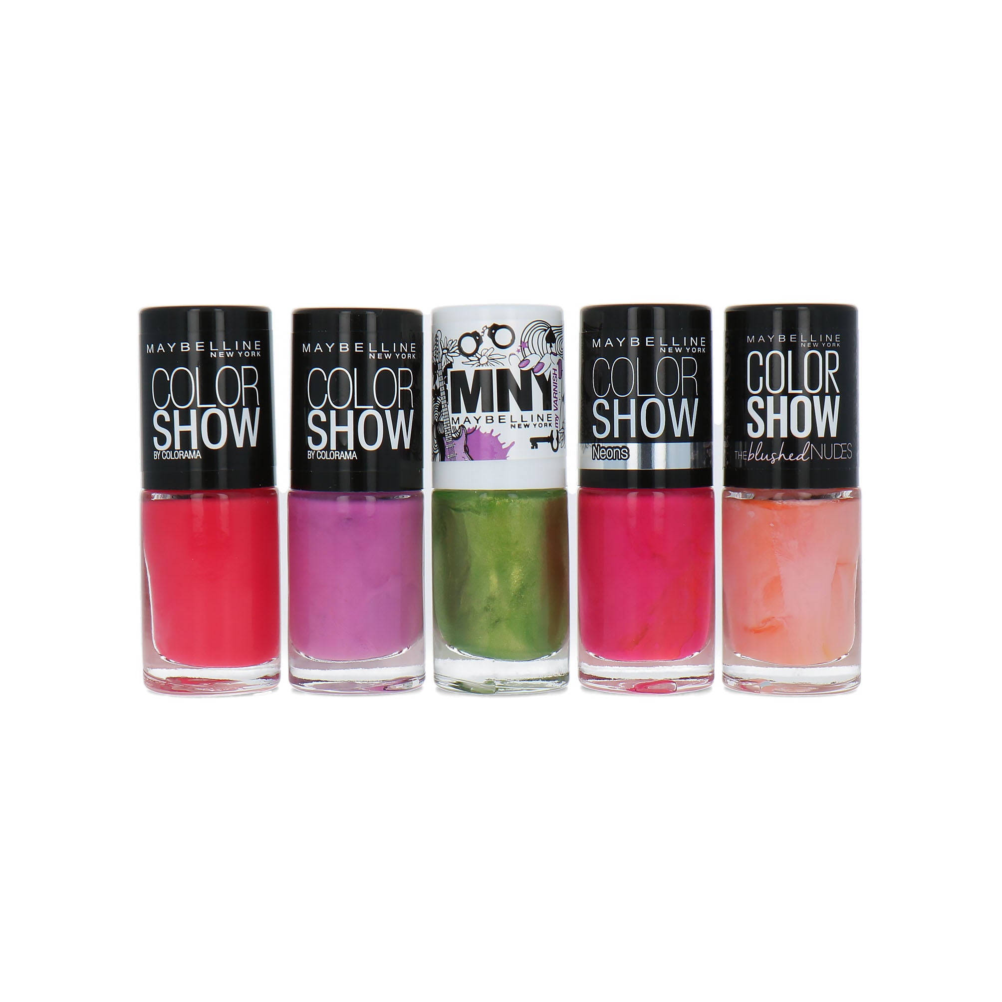Maybelline Nagellak - Set 3 (5 kleuren)