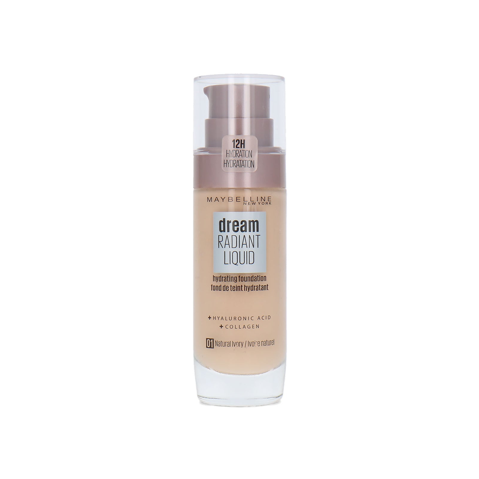 Maybelline Dream Radiant Liquid Foundation - 01 Natural Ivory
