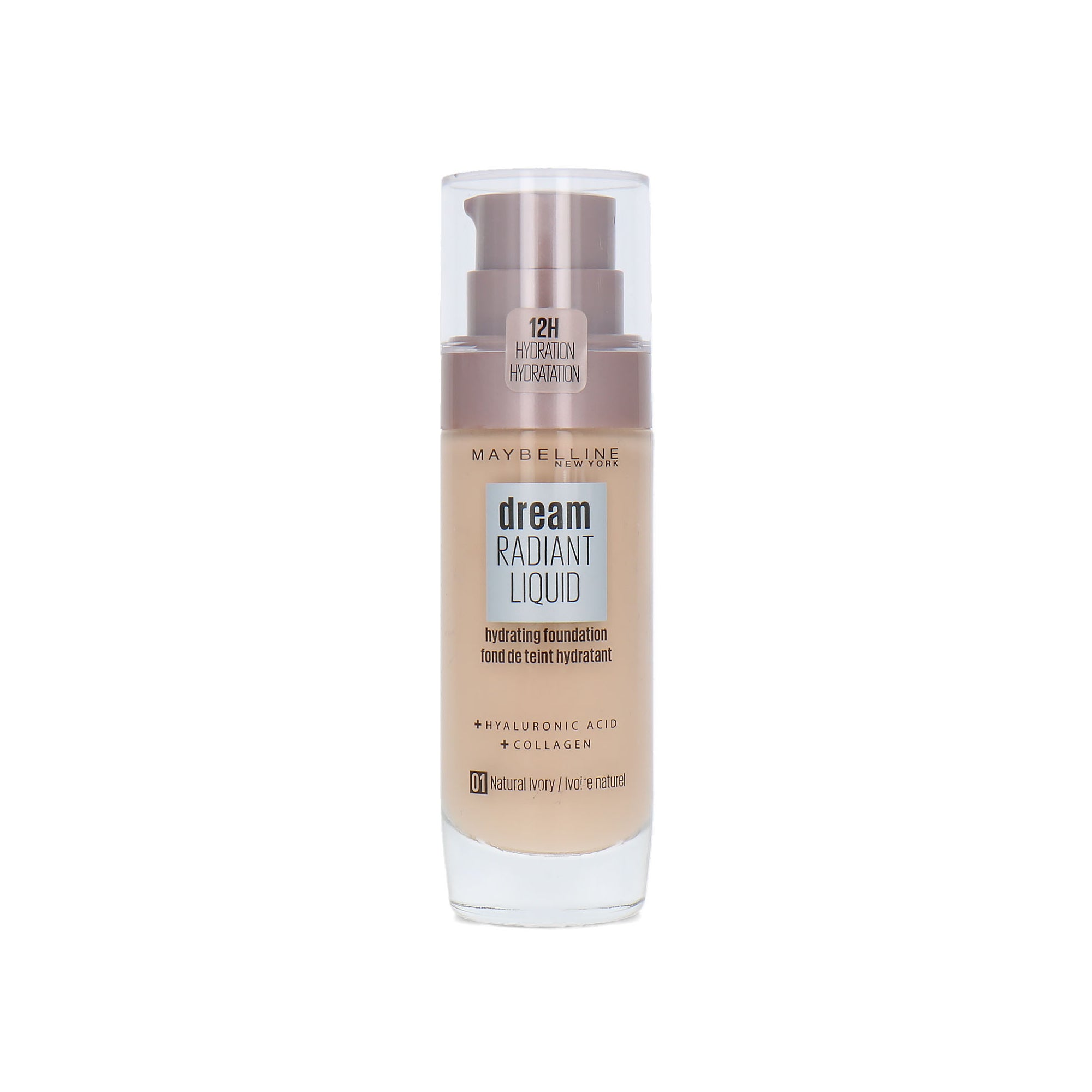 Maybelline Dream Radiant Liquid Foundation - 01 Natural Ivory