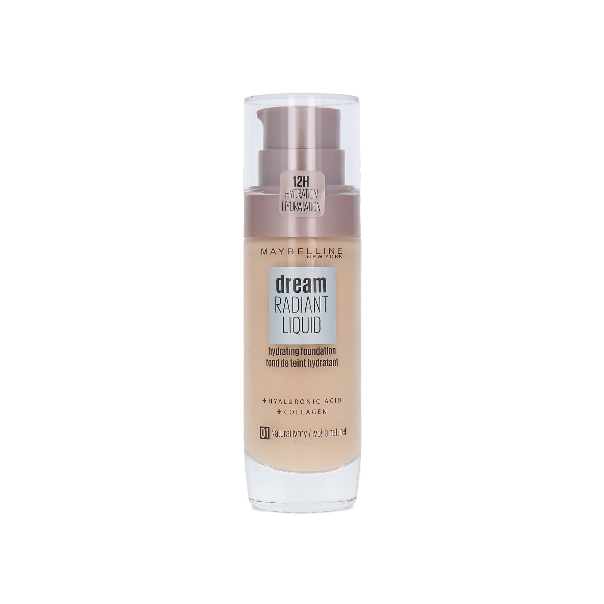 Maybelline Dream Radiant Liquid Foundation - 01 Natural Ivory