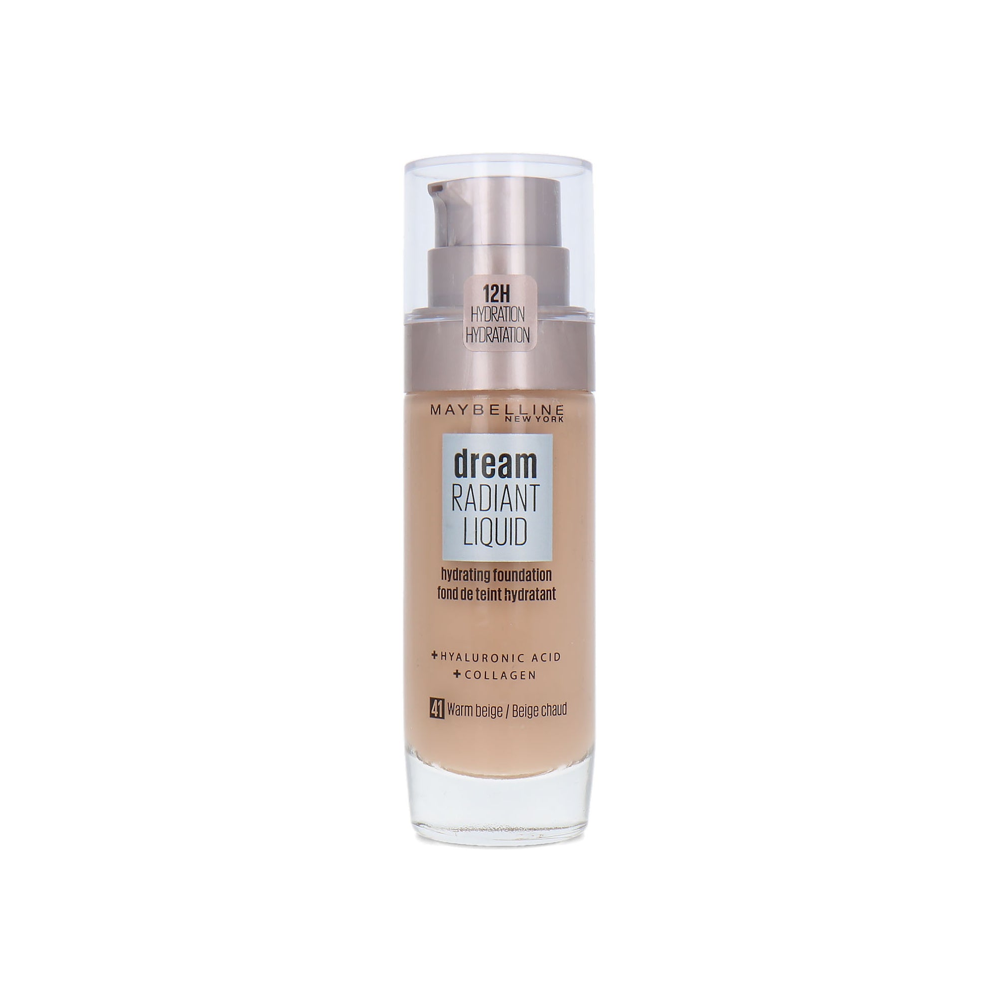 Maybelline Dream Radiant Liquid Foundation - 41 Warm Beige