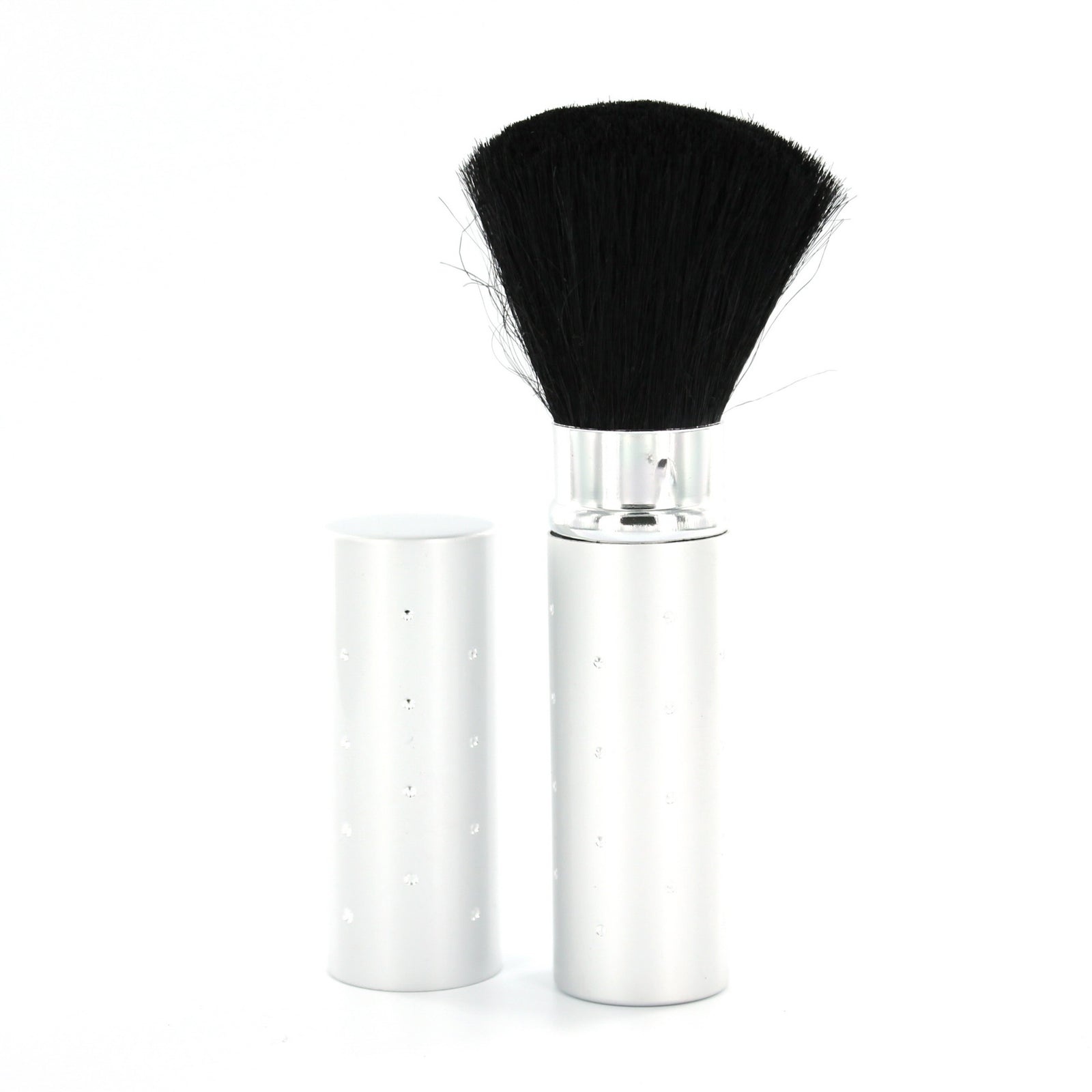 Royal Retractable Cosmetic Brush - Silver