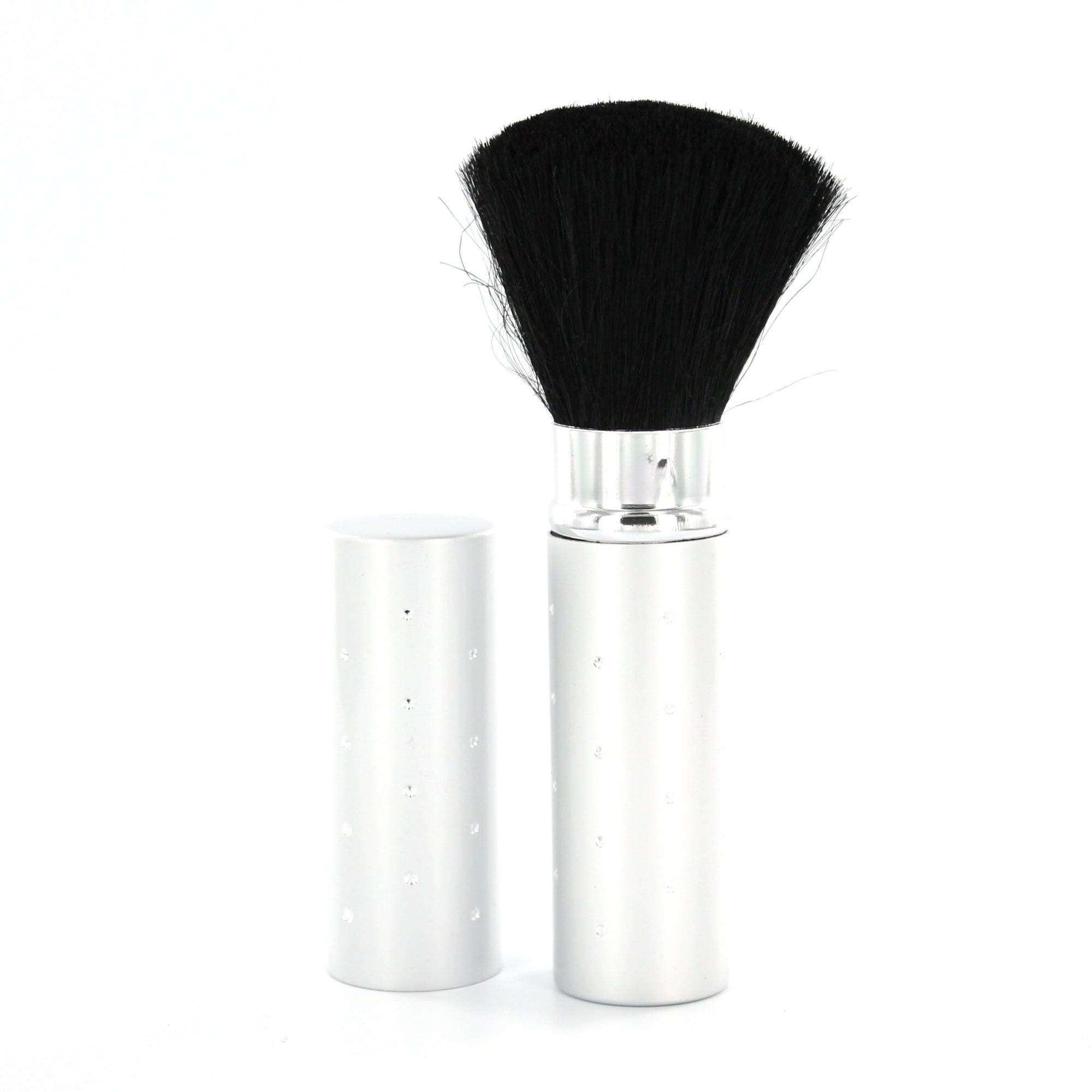 Royal Retractable Cosmetic Brush - Silver