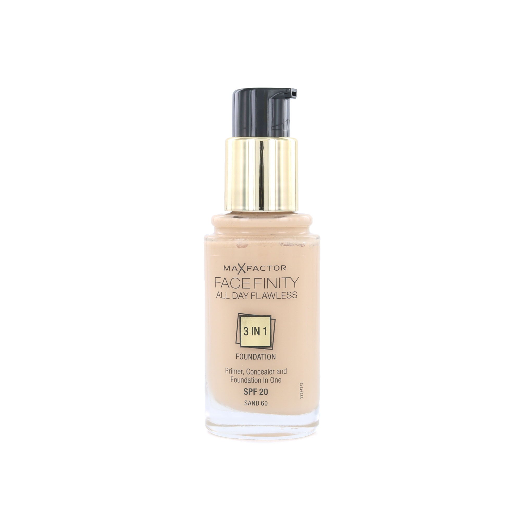 Max Factor Facefinity All Day Flawless 3-in-1 Foundation - 60 Sand