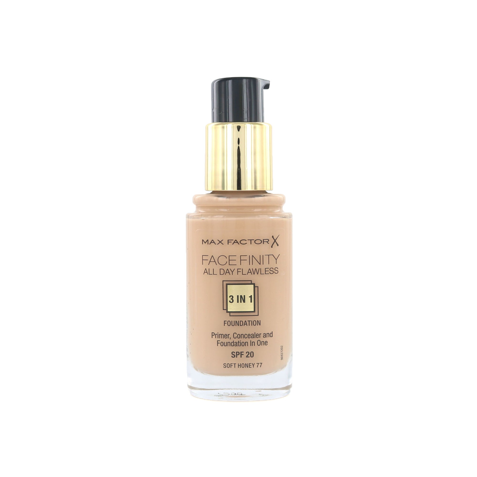 Max Factor Facefinity All Day Flawless 3-in-1 Foundation - 77 Soft Honey