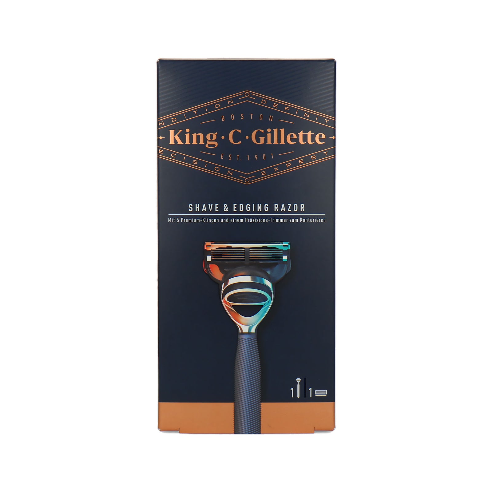 Gillette King C. Shave & Edging Razor