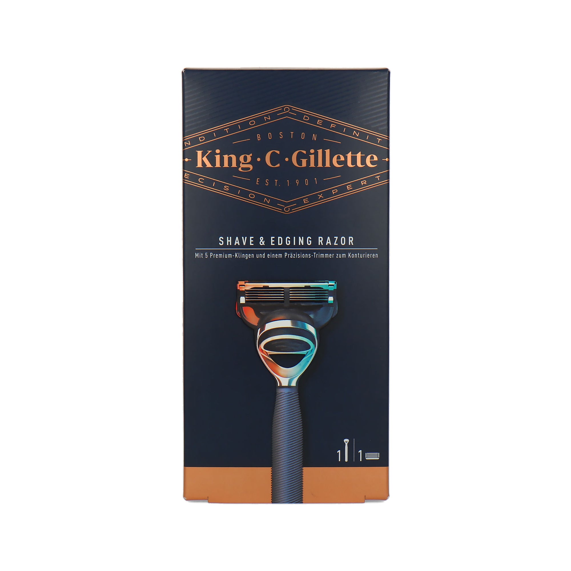 Gillette King C. Shave & Edging Razor