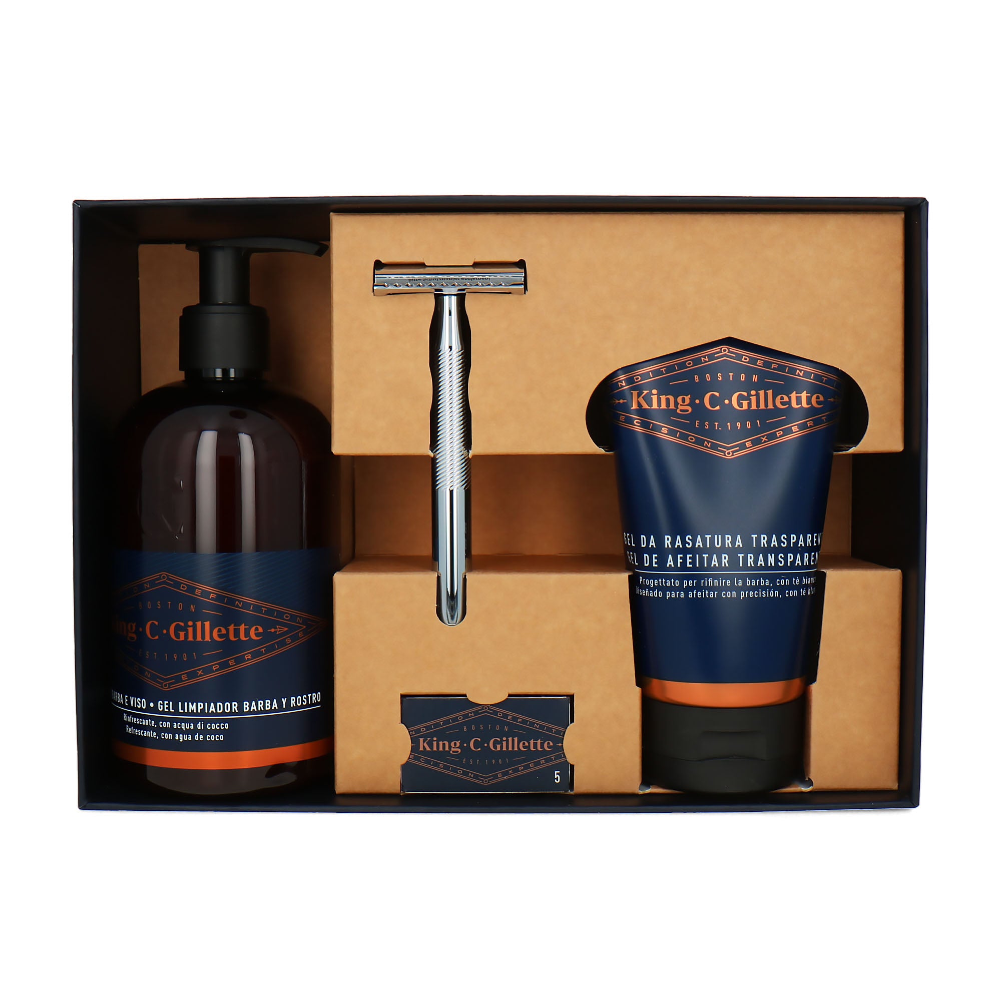 Gillette King C Starter Kit - 500 ml