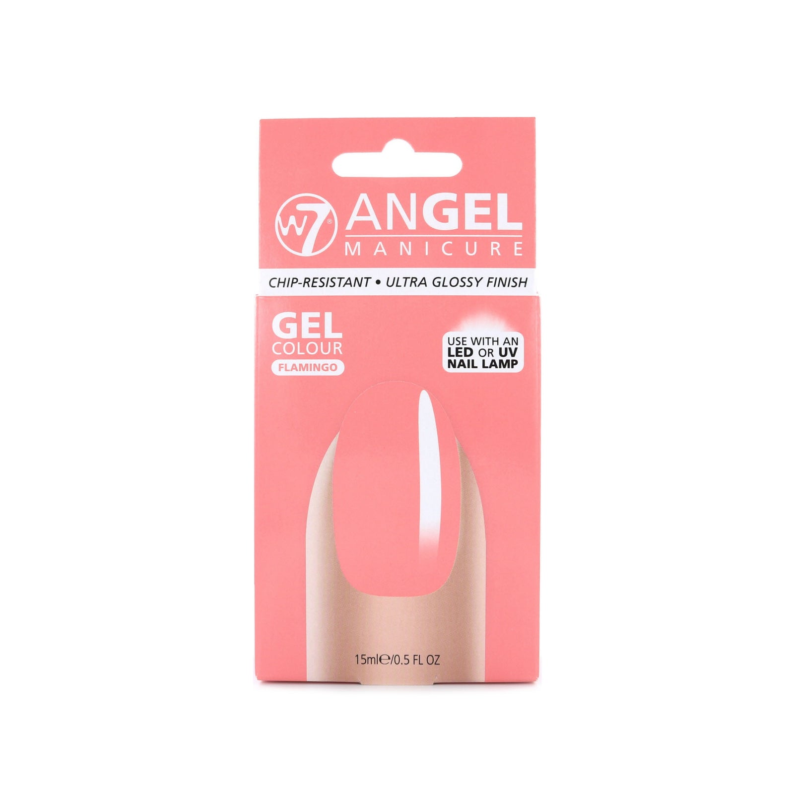 W7 Angel Manicure Gel UV Nagellak - Flamingo