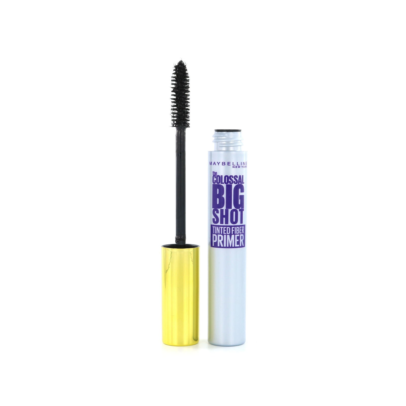 Maybelline The Colossal Big Shot Tinted Fiber Mascara Primer - Black