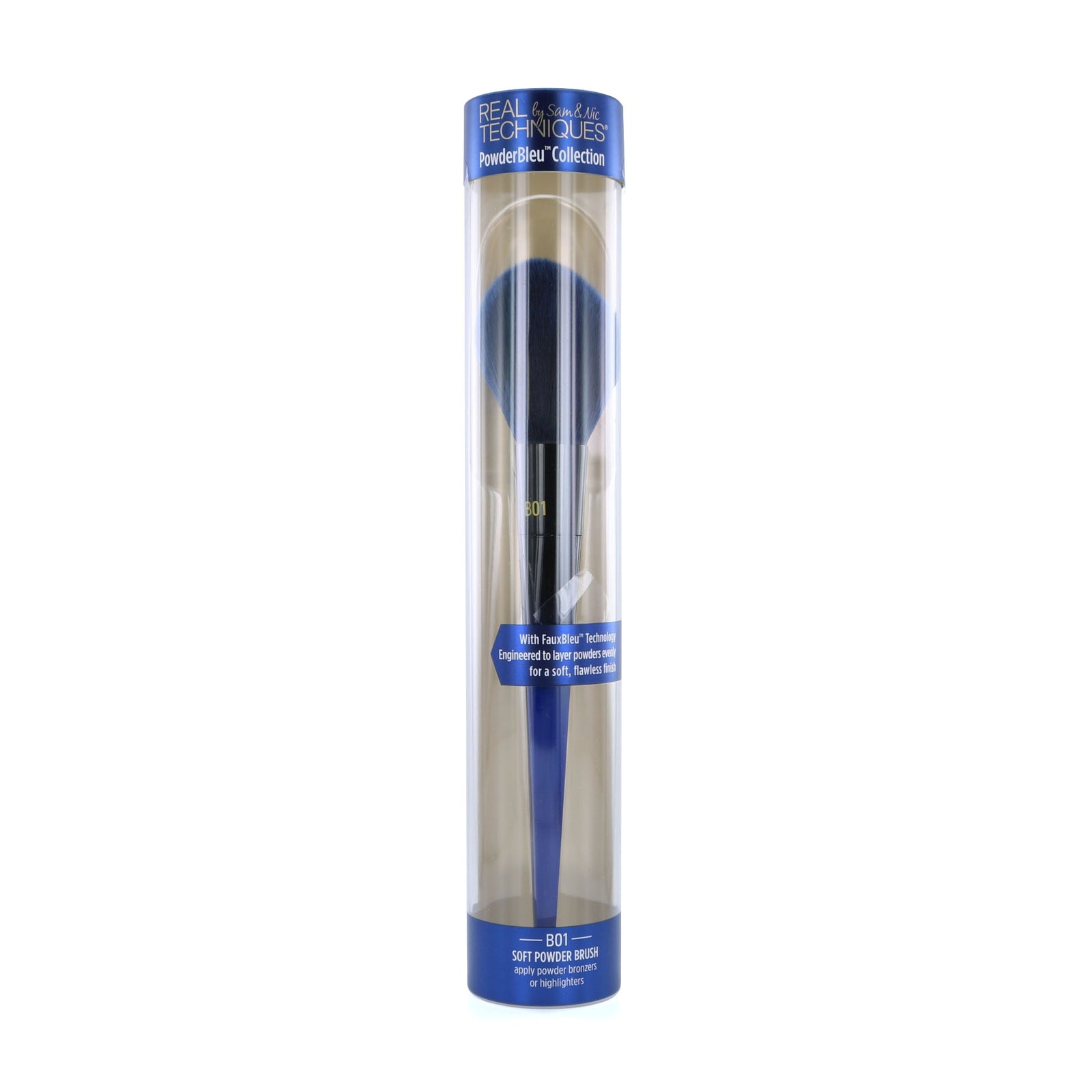 Real Techniques PowderBleu Collection - B01 Soft Powder Brush