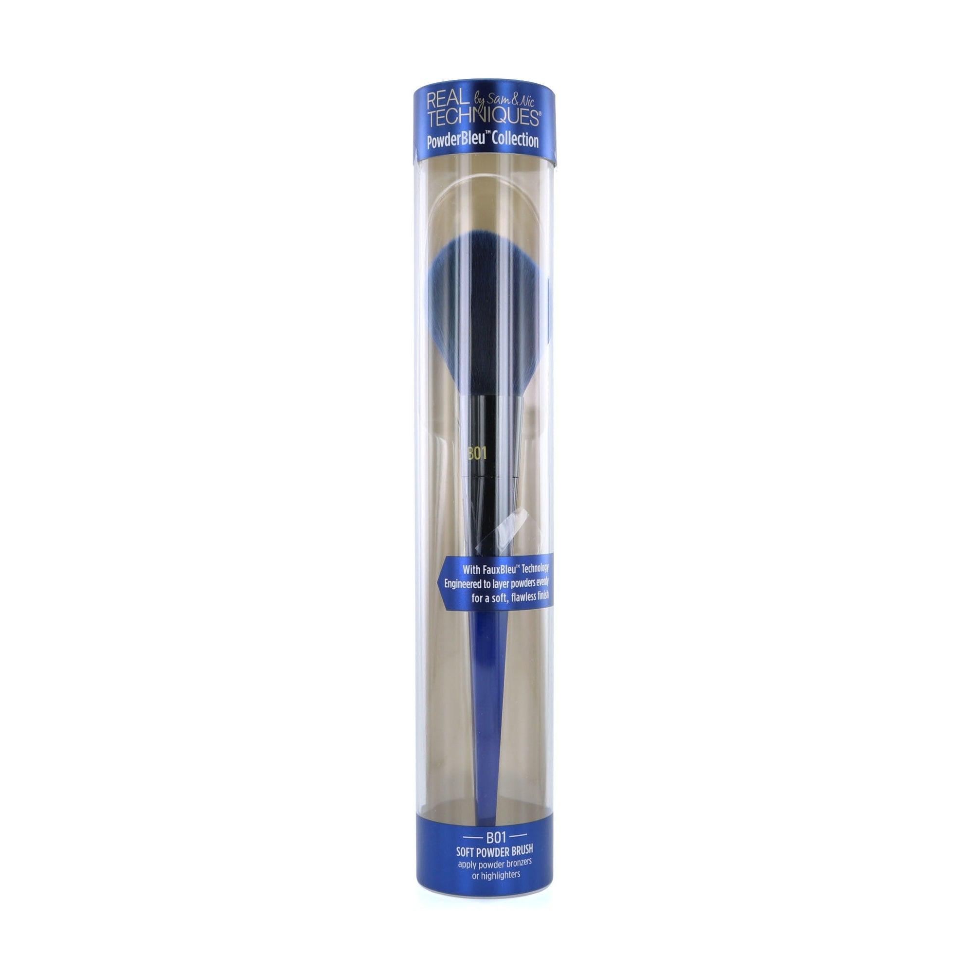 Real Techniques PowderBleu Collection - B01 Soft Powder Brush