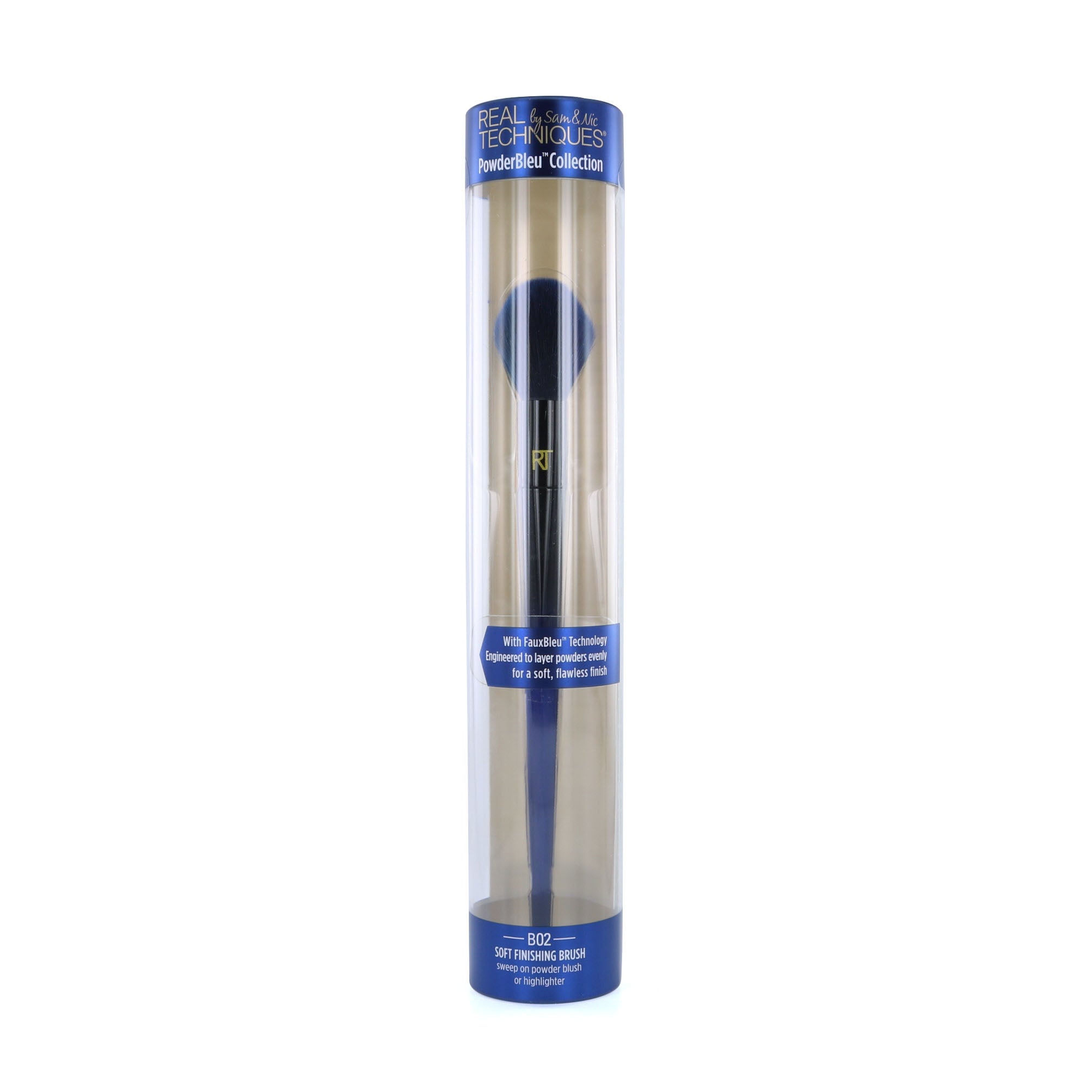 Real Techniques PowderBleu Collection - B02 Soft Finishing Brush
