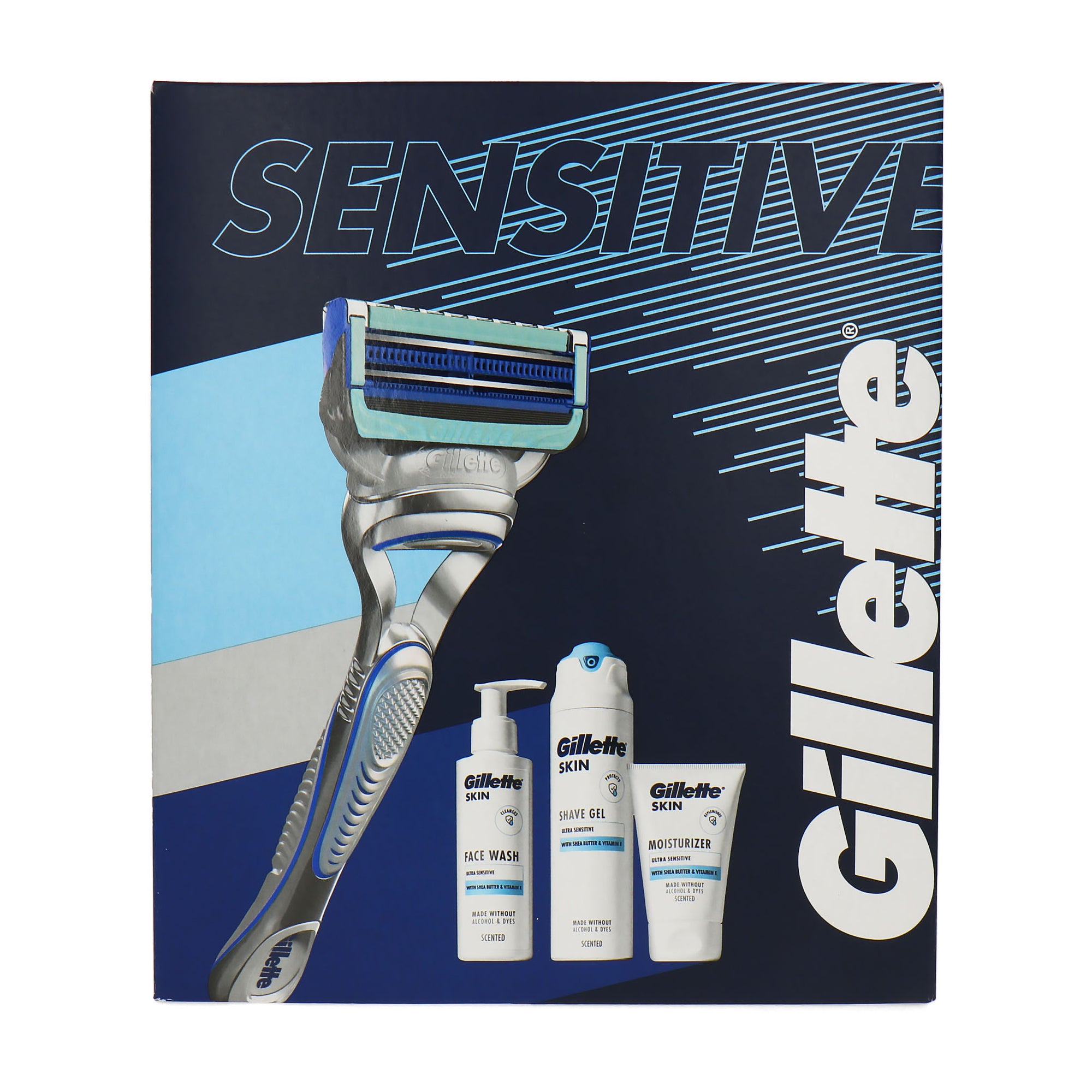 Gillette Sensitive Cadeauset - 440 ml