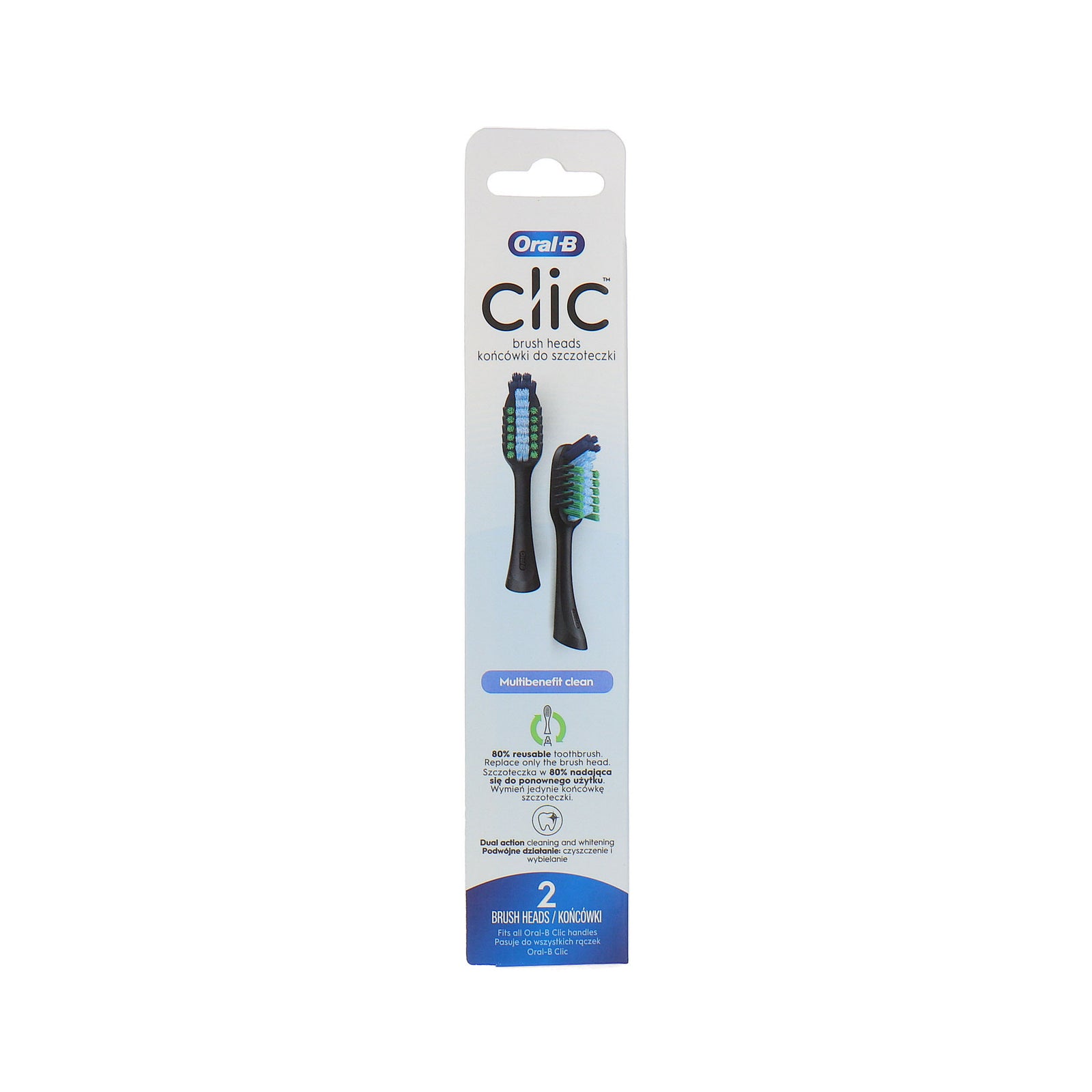 Oral-B CLIC Brush Heads - set van 2