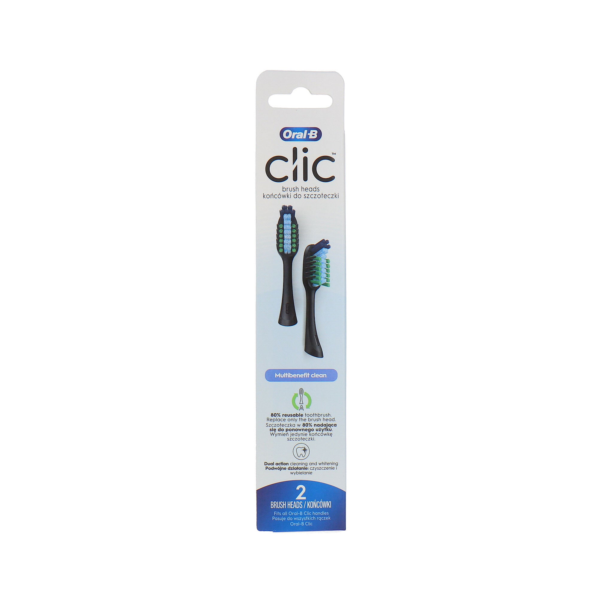 Oral-B CLIC Brush Heads - set van 2