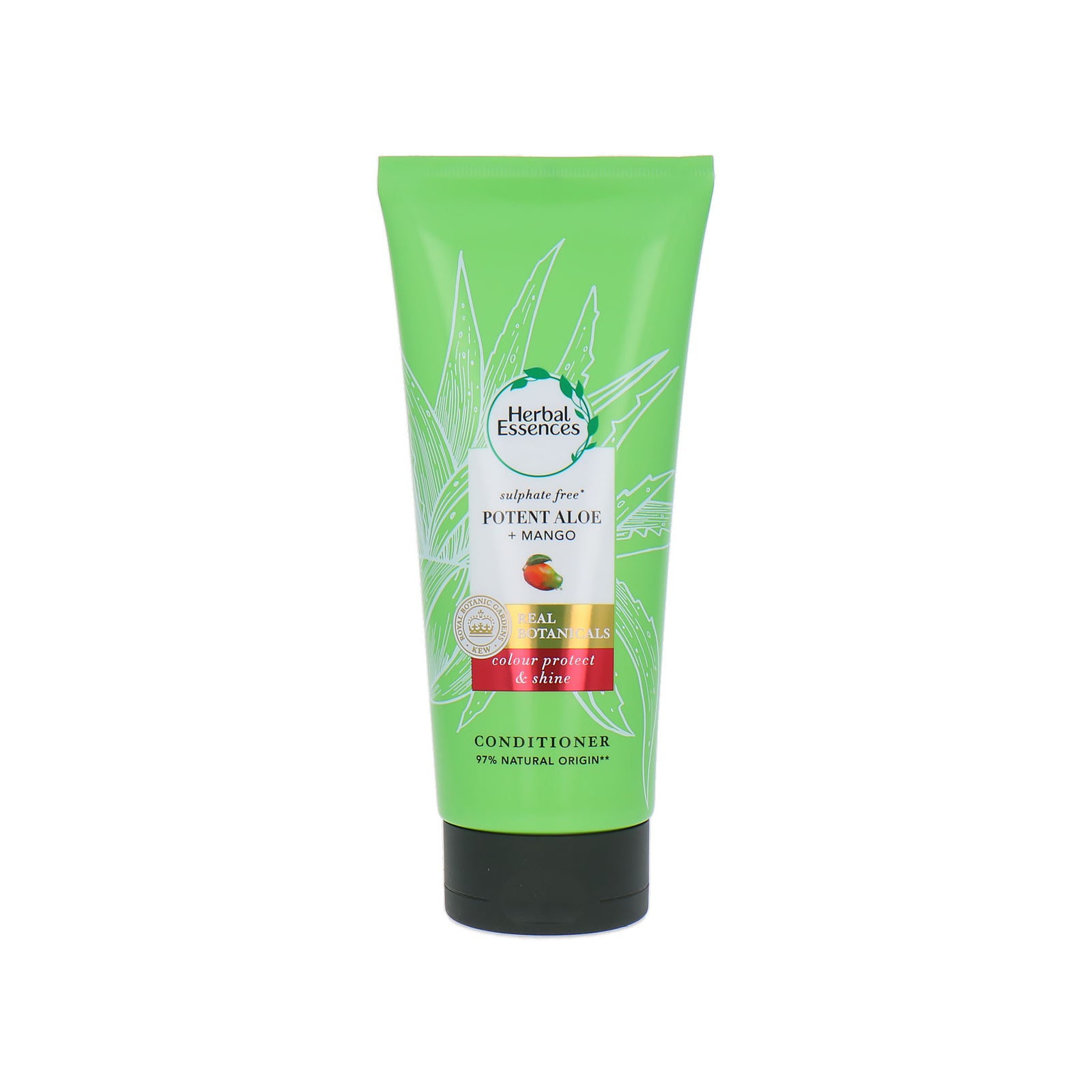 Herbal Essences Sulphate Free Potent Aloe + Mango Conditioner - 180 ml