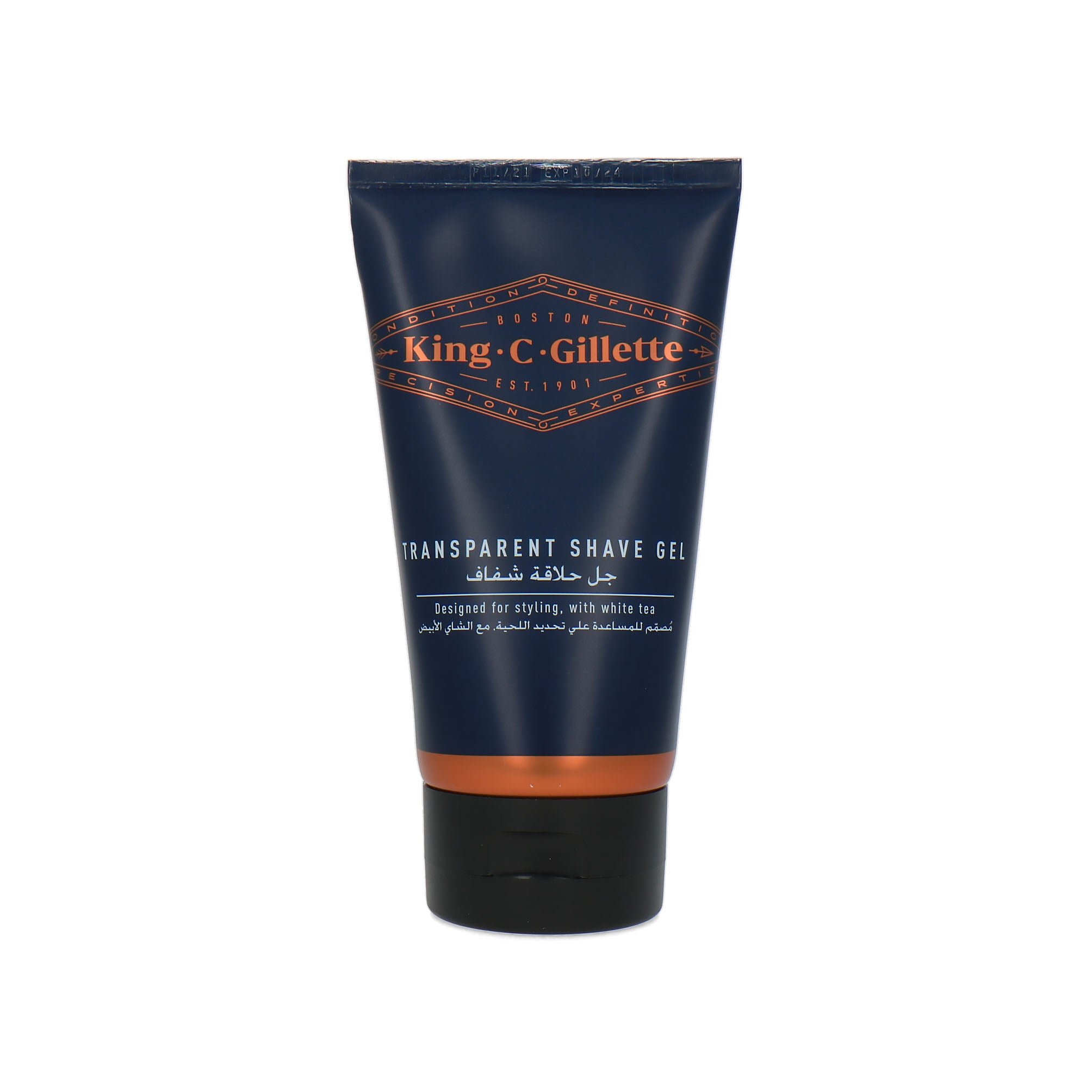 Gillette King C. Transparent Shave Gel - 150 ml