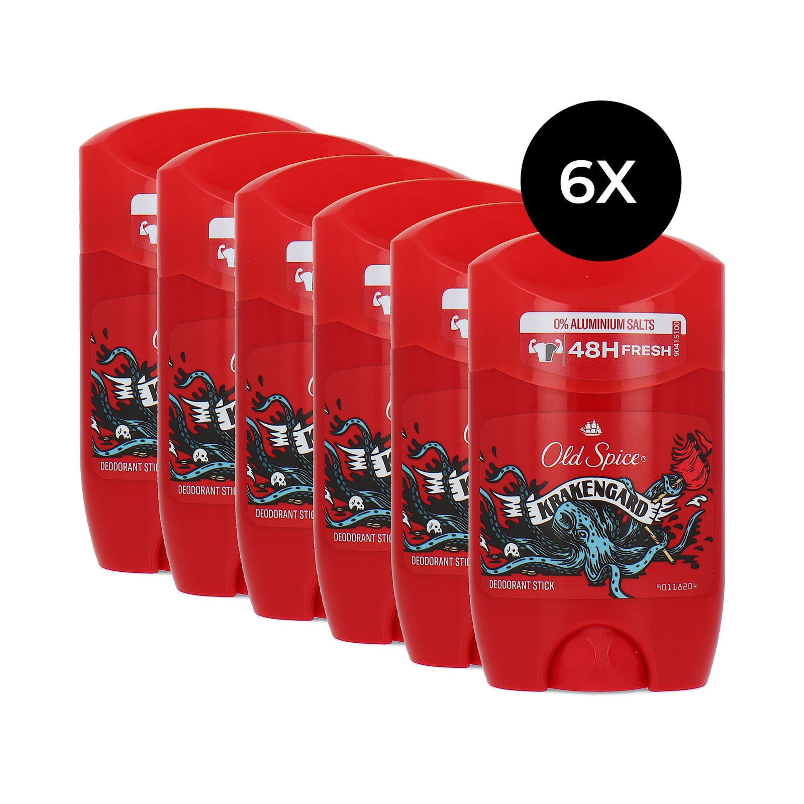 Old Spice Deodorant Stick Krakengard - 6 x 50 ml