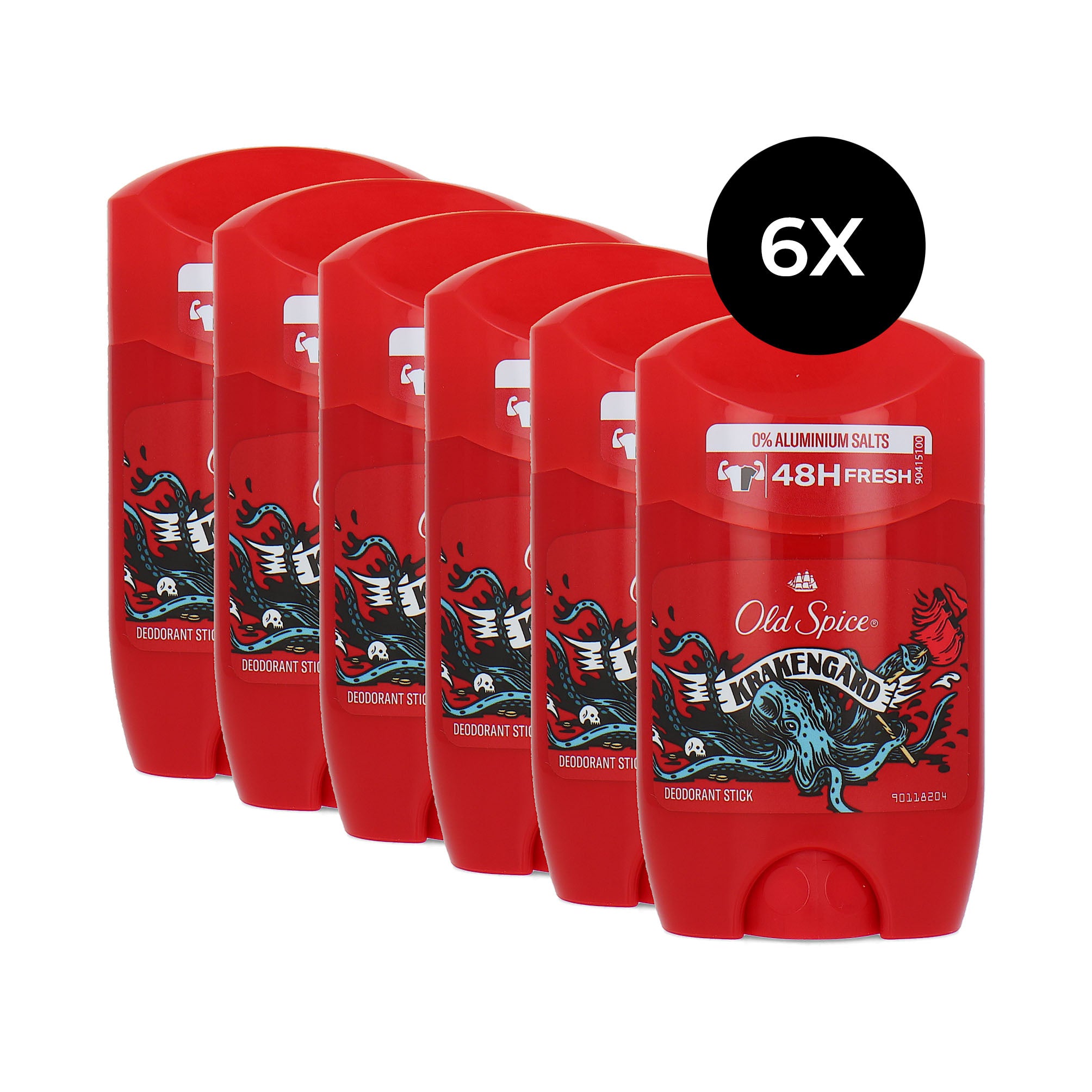 Old Spice Deodorant Stick Krakengard - 6 x 50 ml