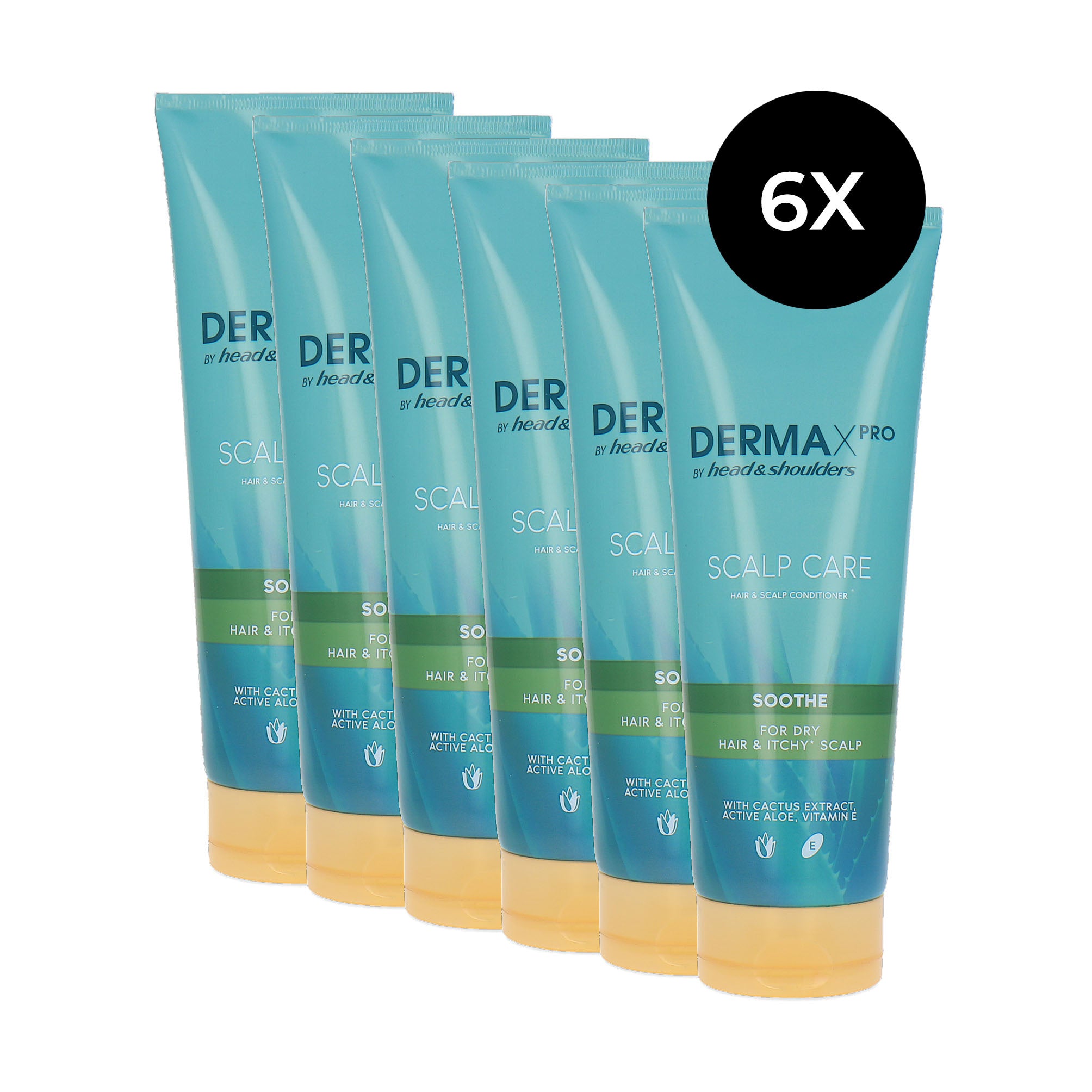 Head & Shoulders DermaXPro Scalp Care Soothe Conditioner - 6 x 220 ml