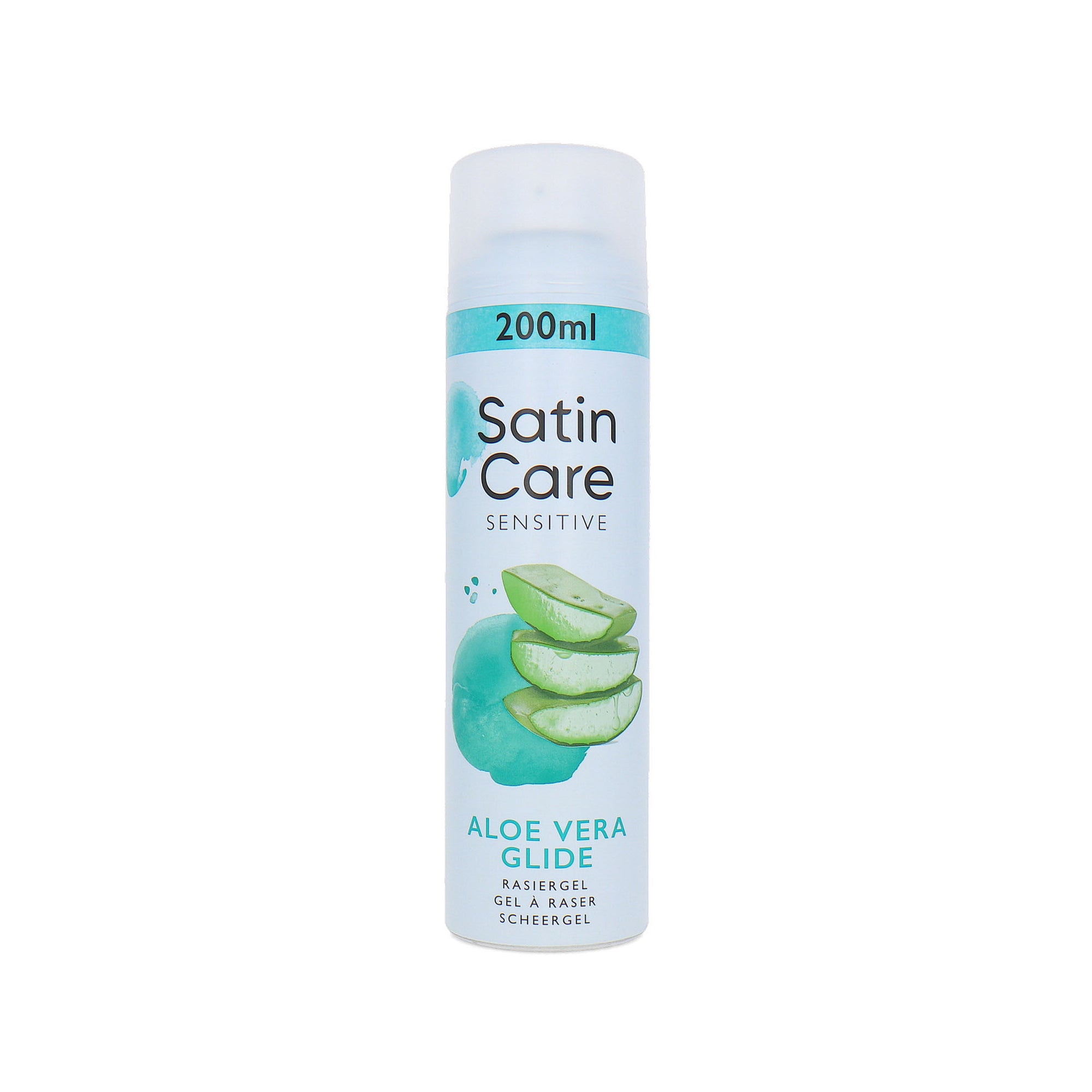 Gillette Satin Care Sensitive Shave Gel Aloe Vera Glide - 200 ml