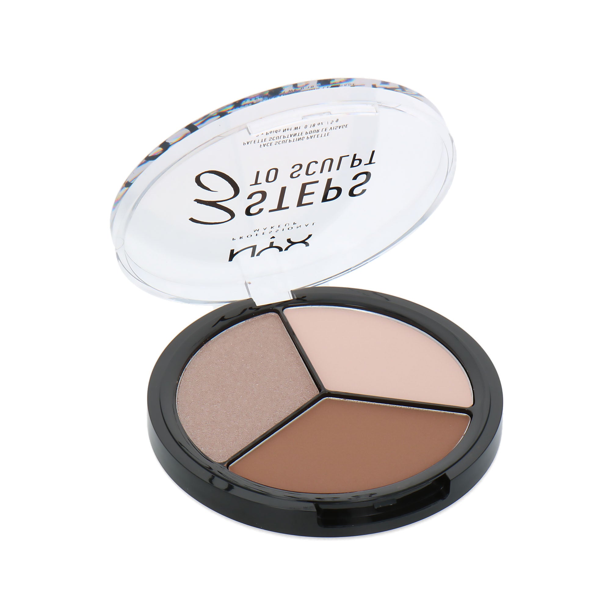 NYX 3 StepsTo Sculpt Contouring Palette - Fair