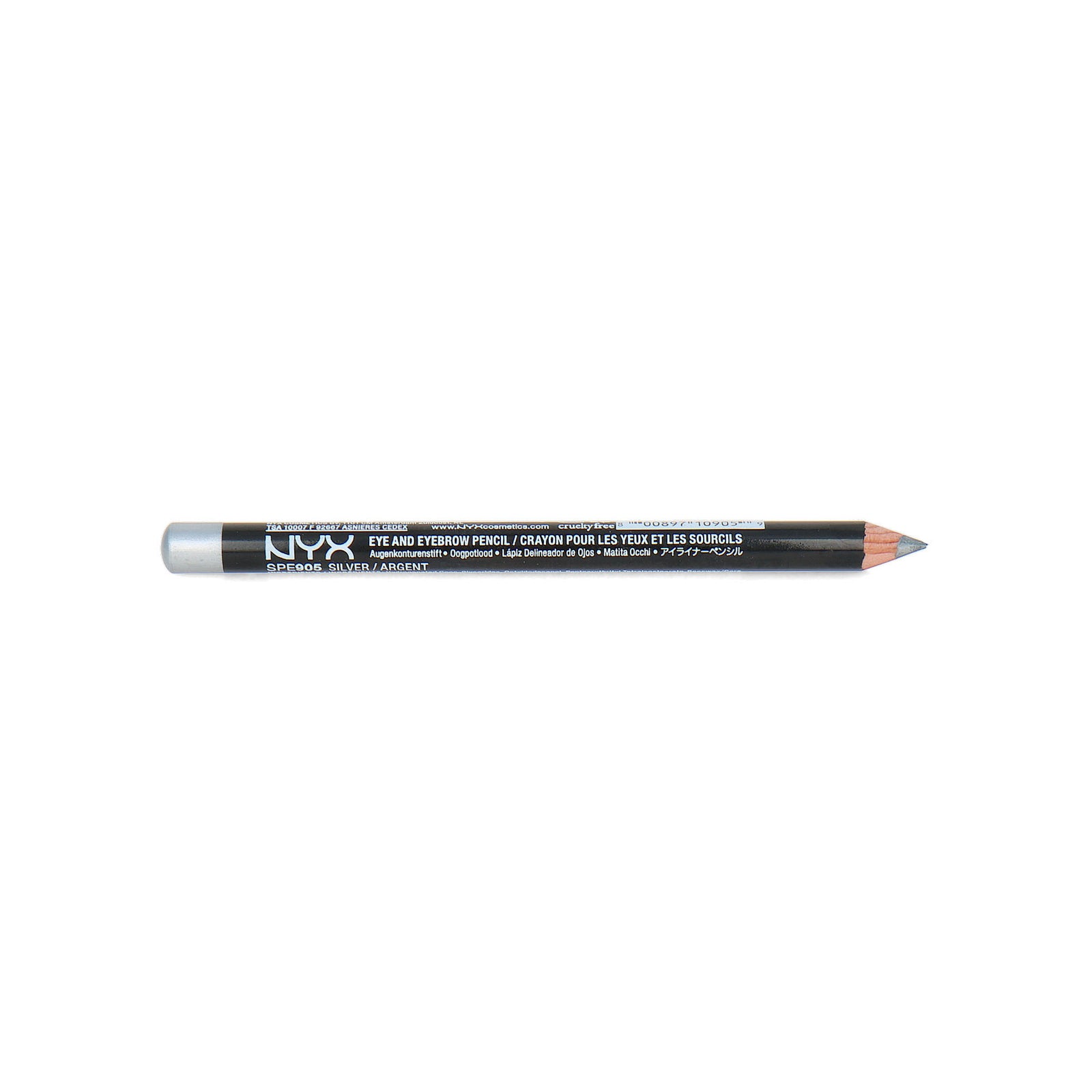 NYX Eye & Eyebrow Pencil - SPE905 Silver