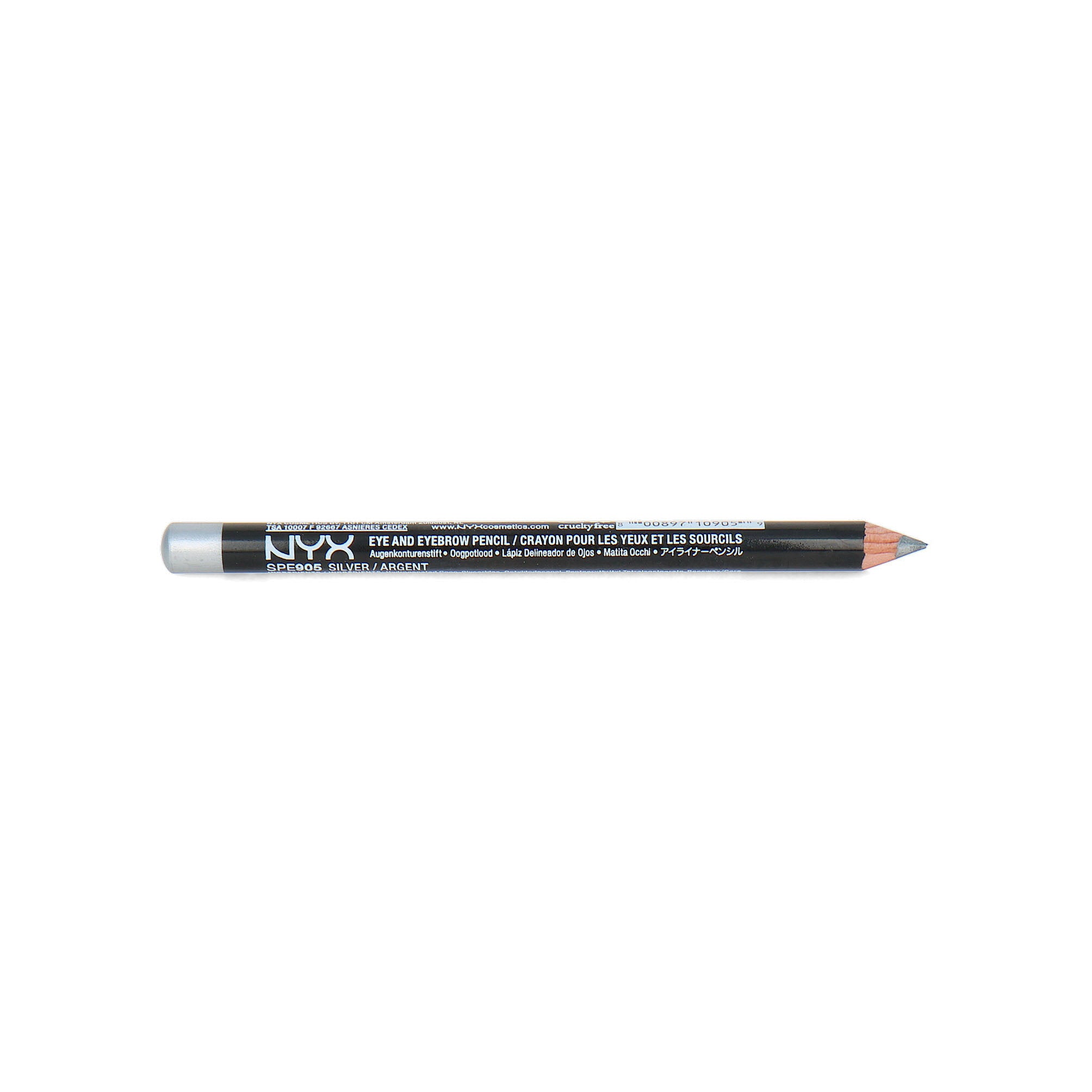 NYX Eye & Eyebrow Pencil - SPE905 Silver