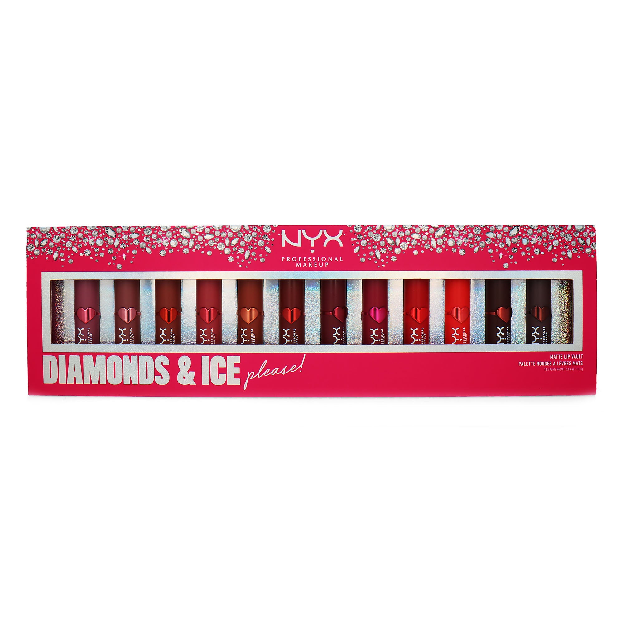 NYX Diamonds & Ice Please Matte Lip Vault Cadeauset