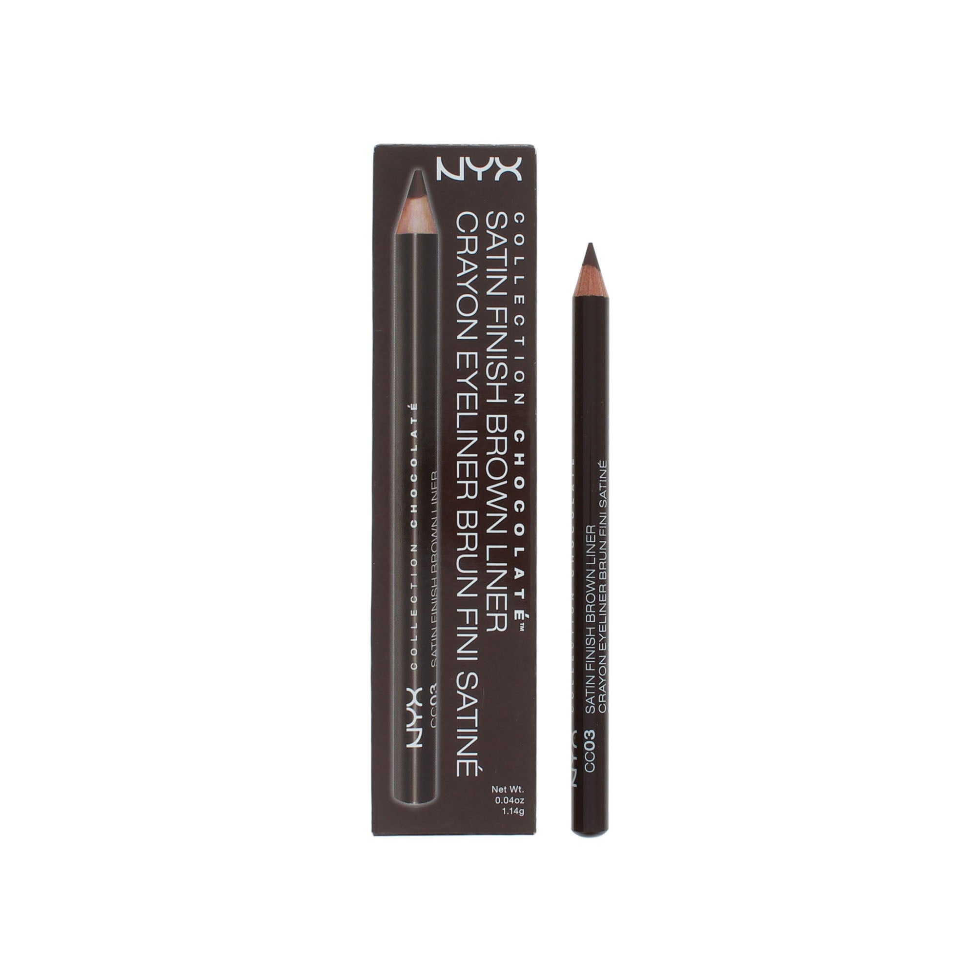 NYX Satin Finish Brown Oogpotlood - CC03