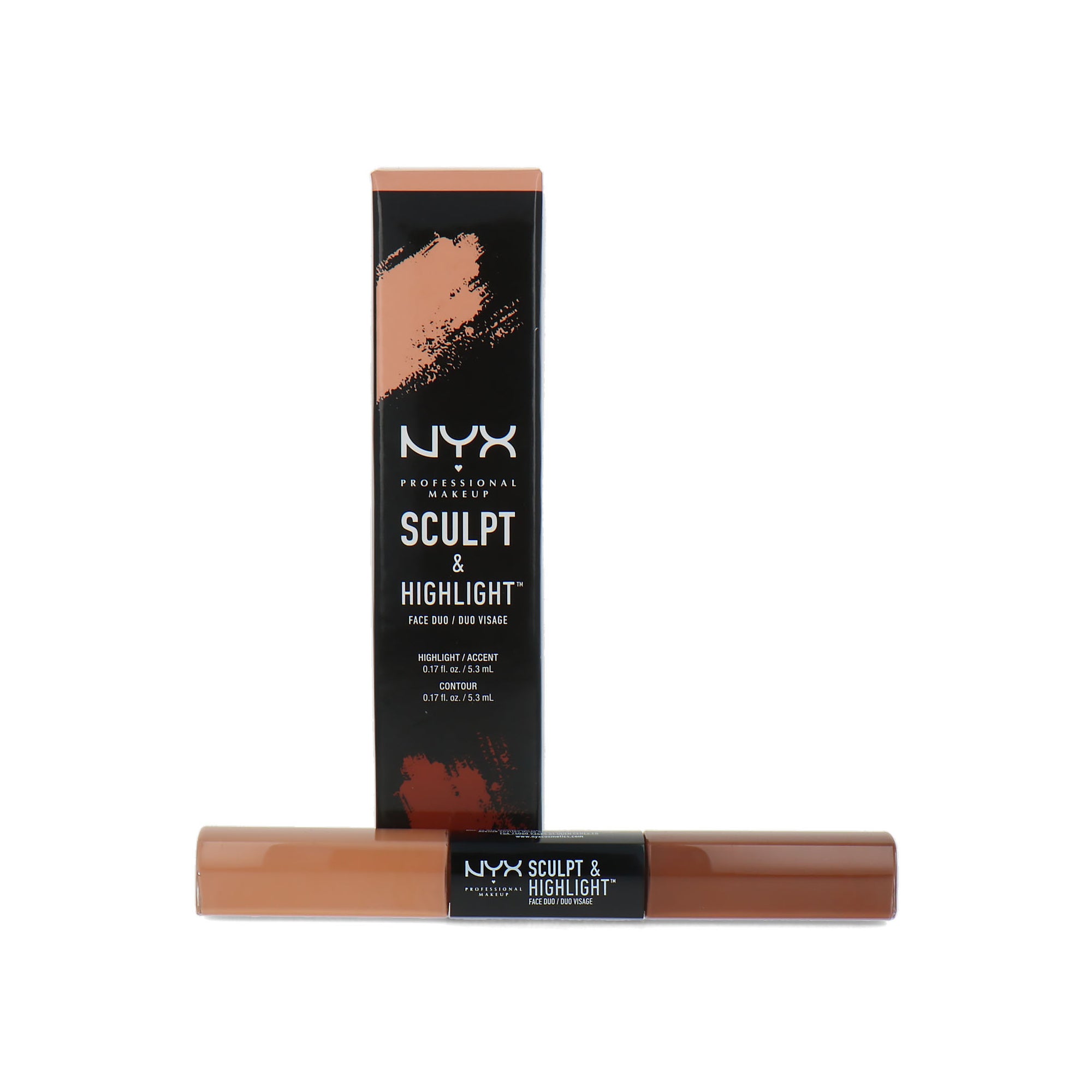 NYX Sculpt & Highlight Face Duo - SHFD04 Cinnamon-Peach
