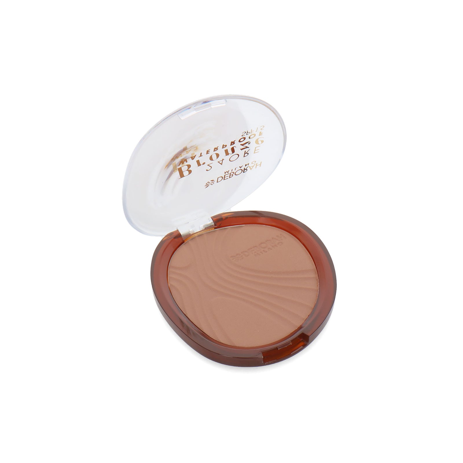 Deborah Milano Natural Finish Waterproof Bronzing Poeder - 01 Light Beige (SPF 15)
