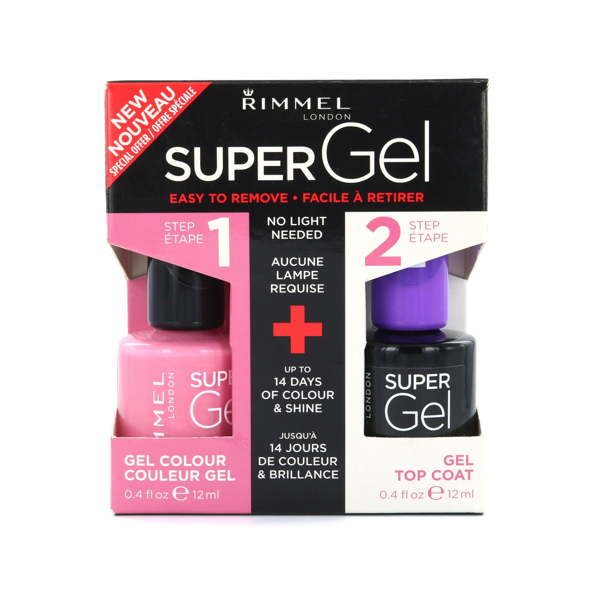 Rimmel Super Gel Duo Nagellak - 022 Angel Wing