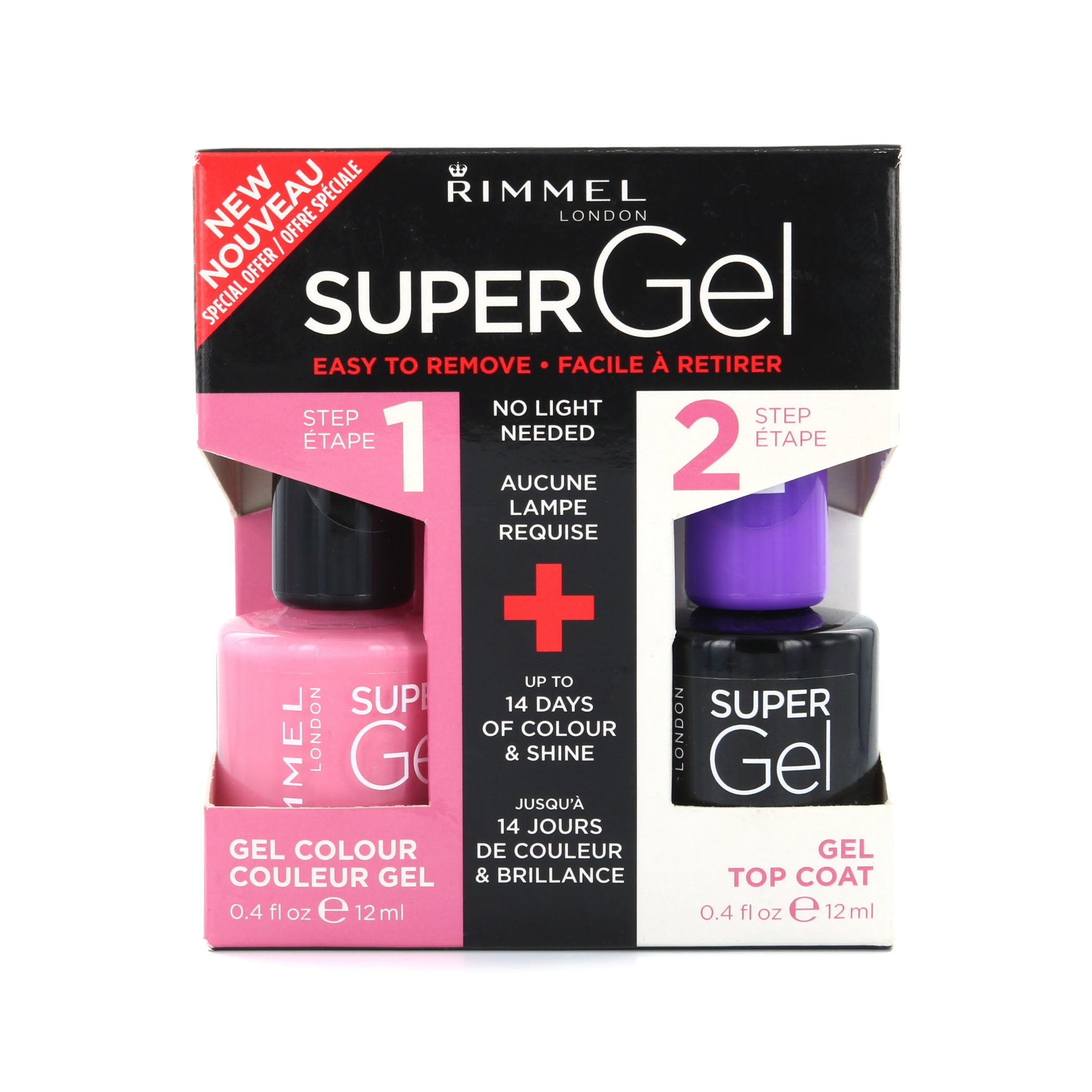 Rimmel Super Gel Duo Nagellak - 022 Angel Wing