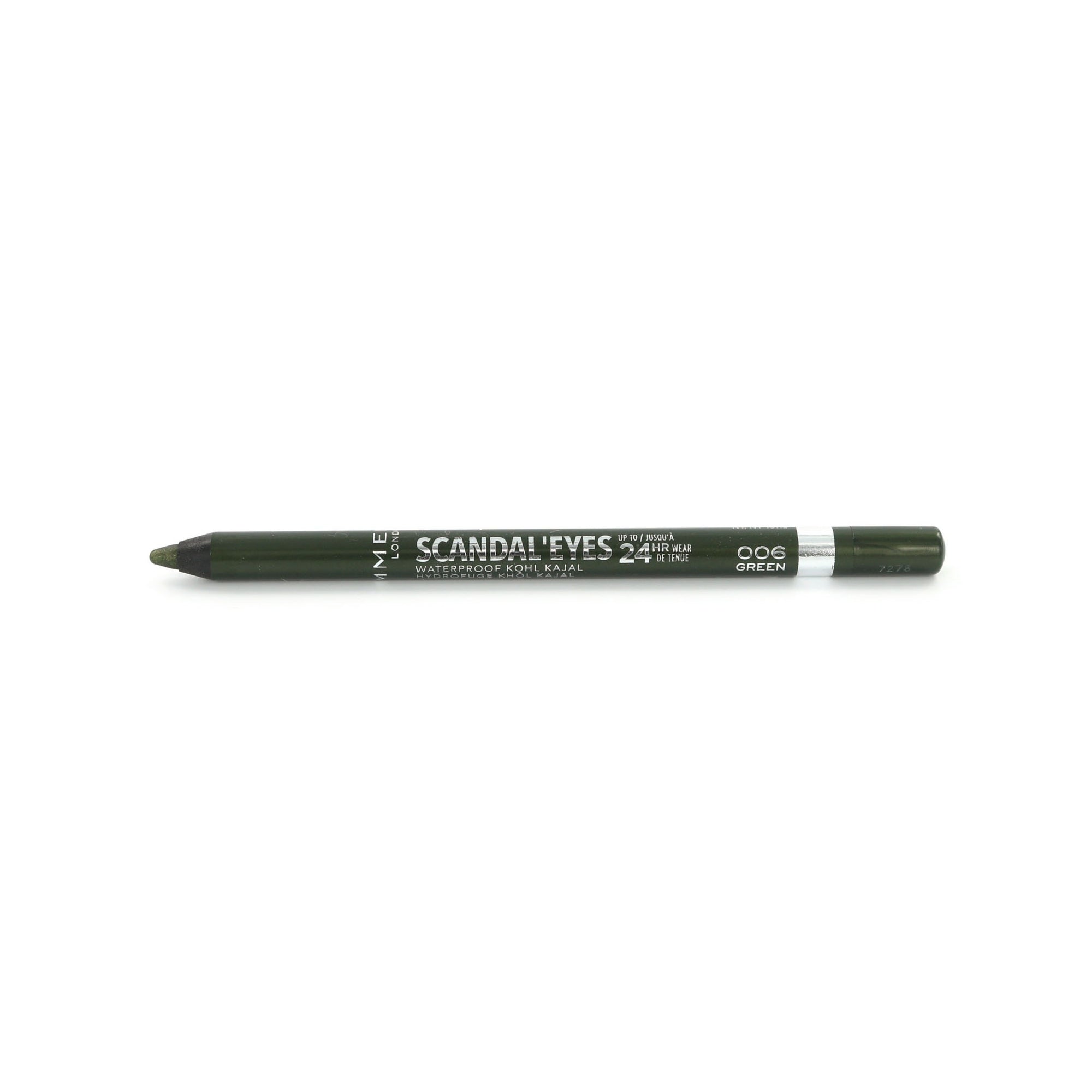 Rimmel ScandalEyes Kohl Kajal Waterproof Oogpotlood - 006 Green