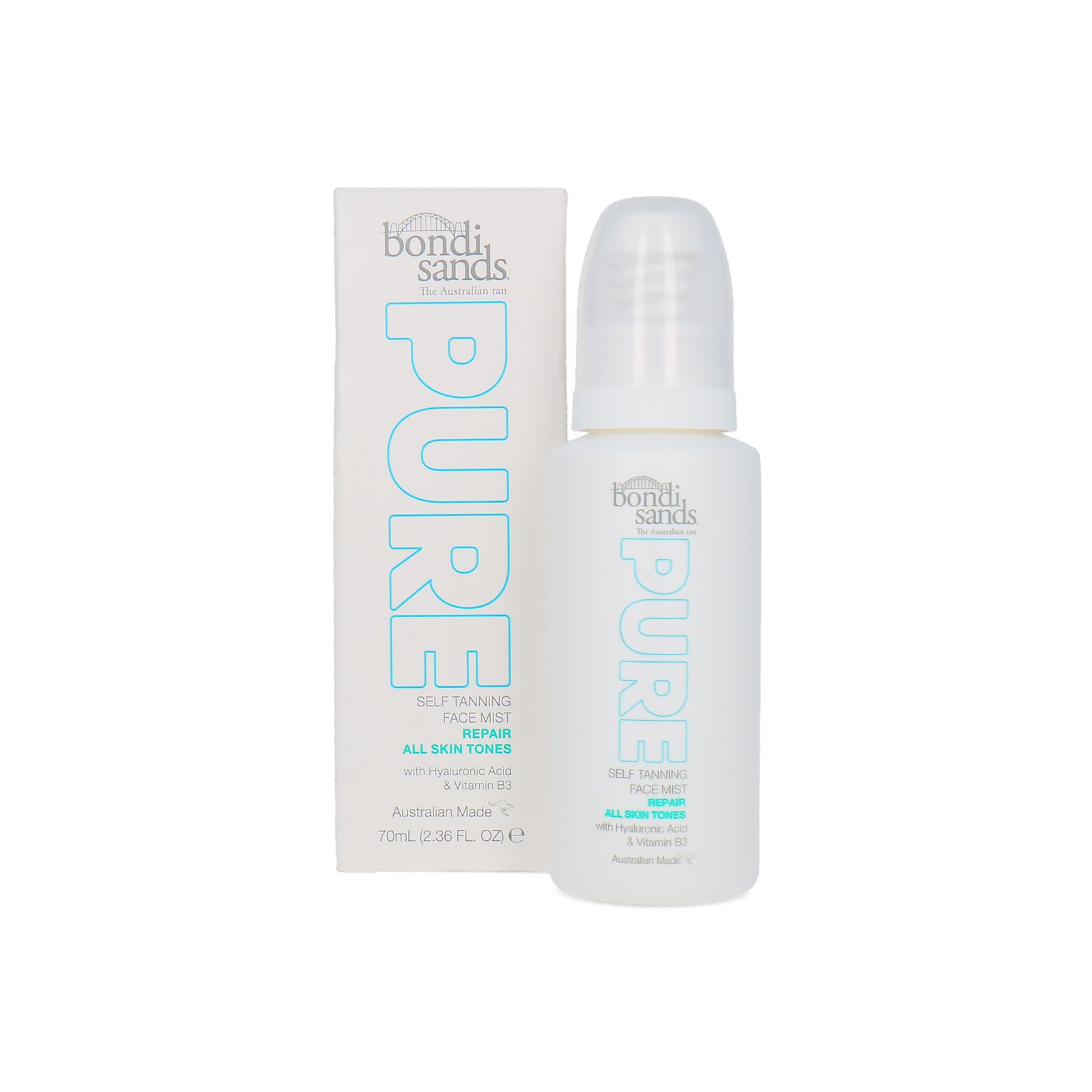 Bondi Sands Pure Self Tanning Face Mist Repair All Skin Tones - 70 ml