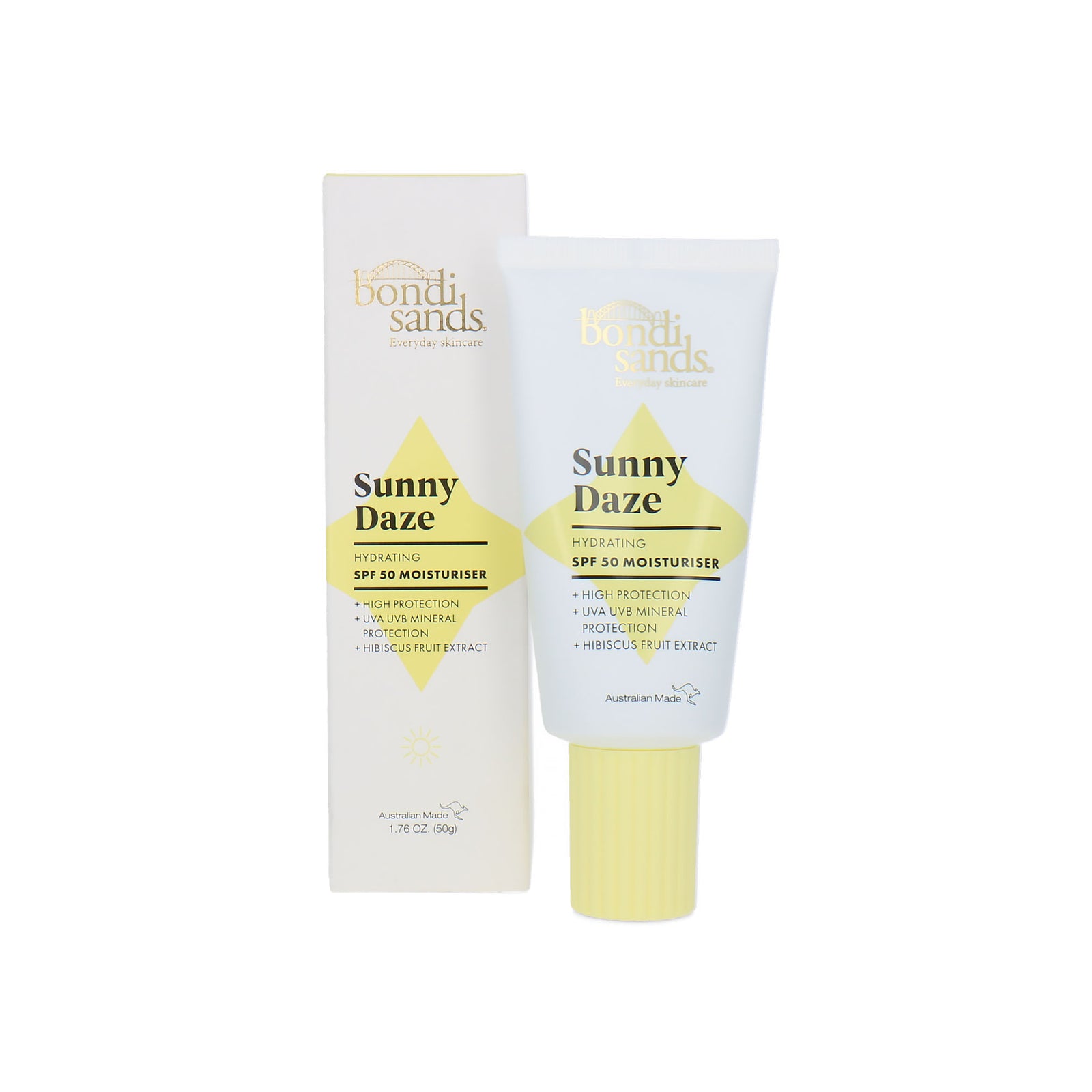 Bondi Sands Sunny Daze Hydrating Moisturiser SPF 50 - 50 gr