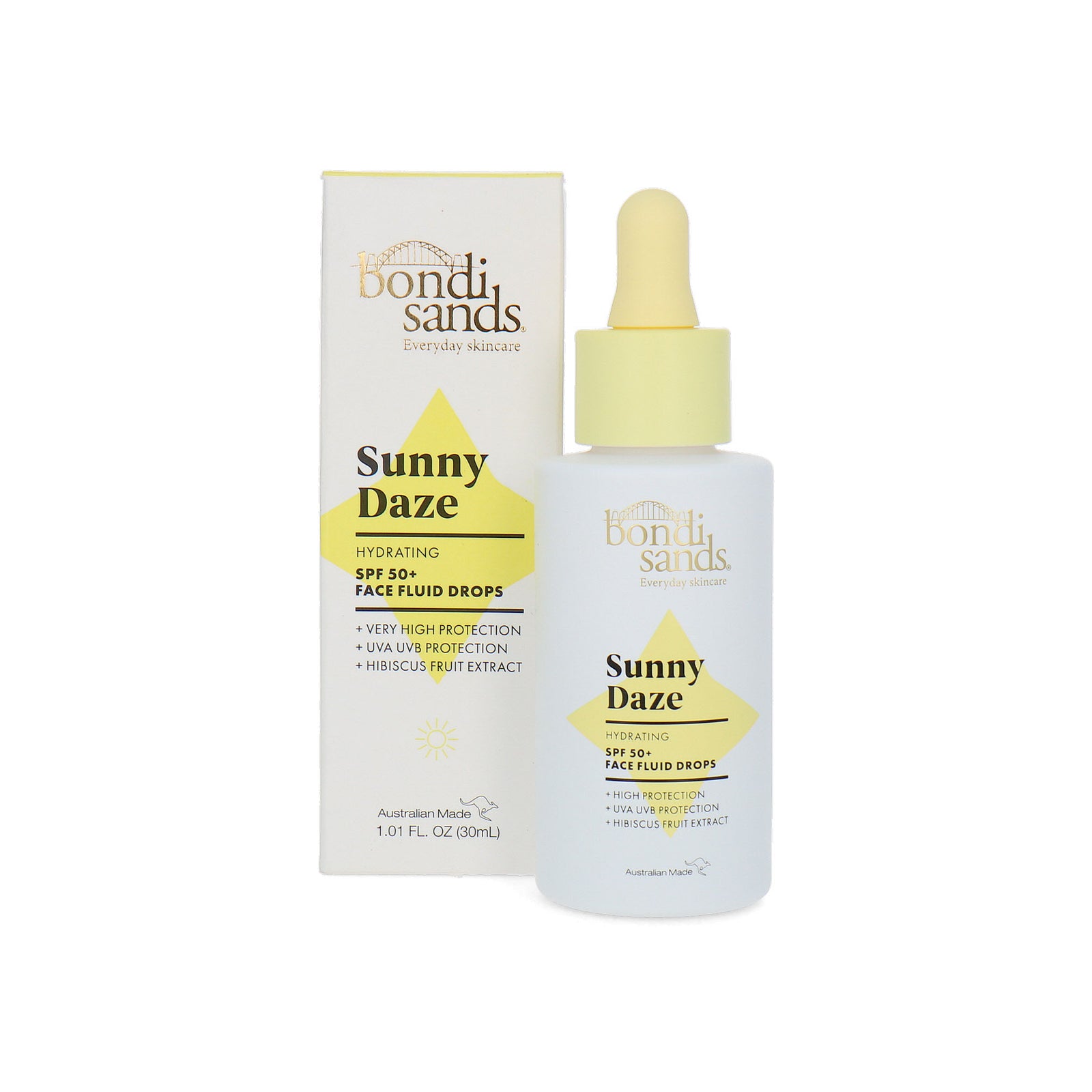 Bondi Sands Sunny Daze Hydrating Face Fluid Drops SPF 50+ - 30 ml